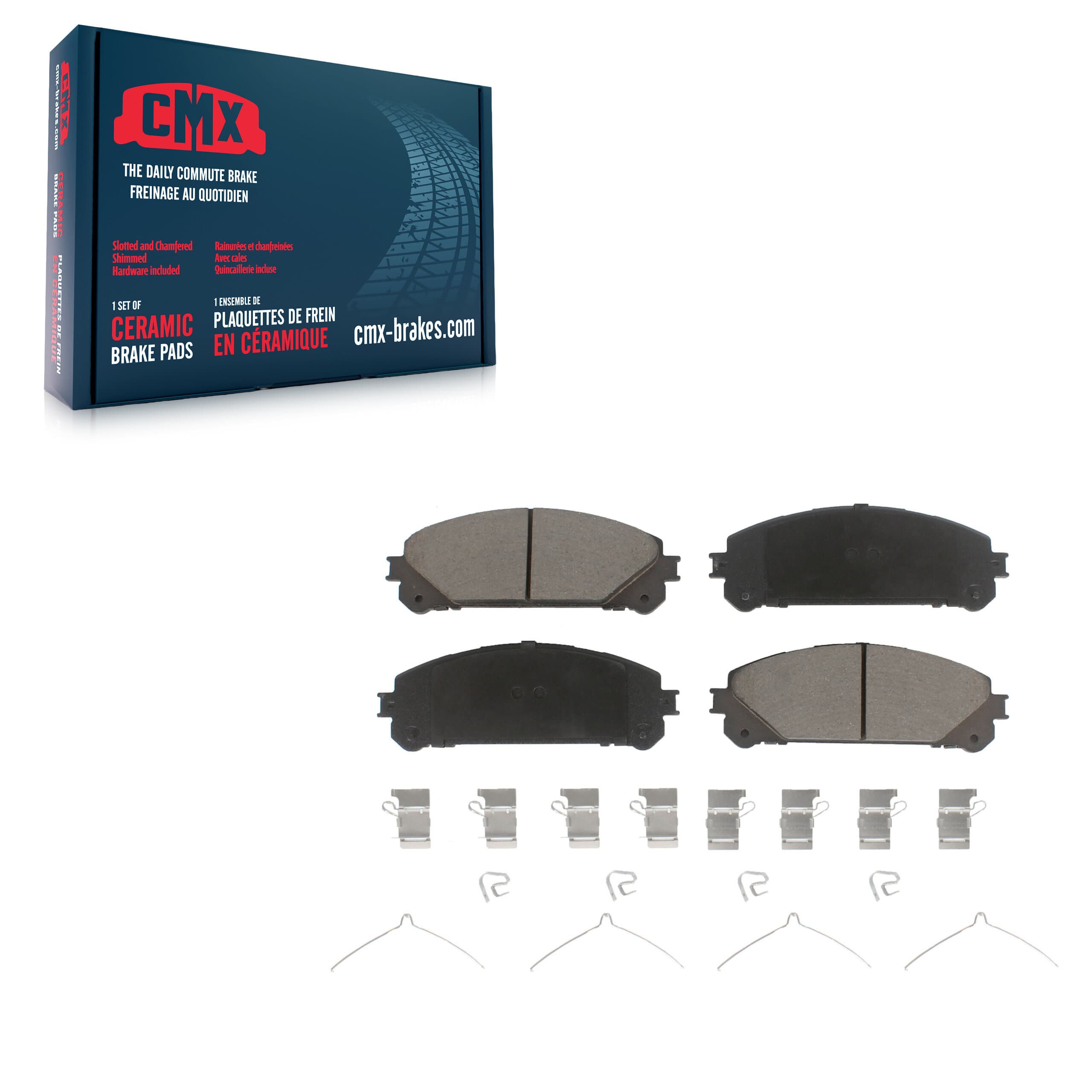 CMX - CMX-D1324 - Front Disc Brake Pad image 1