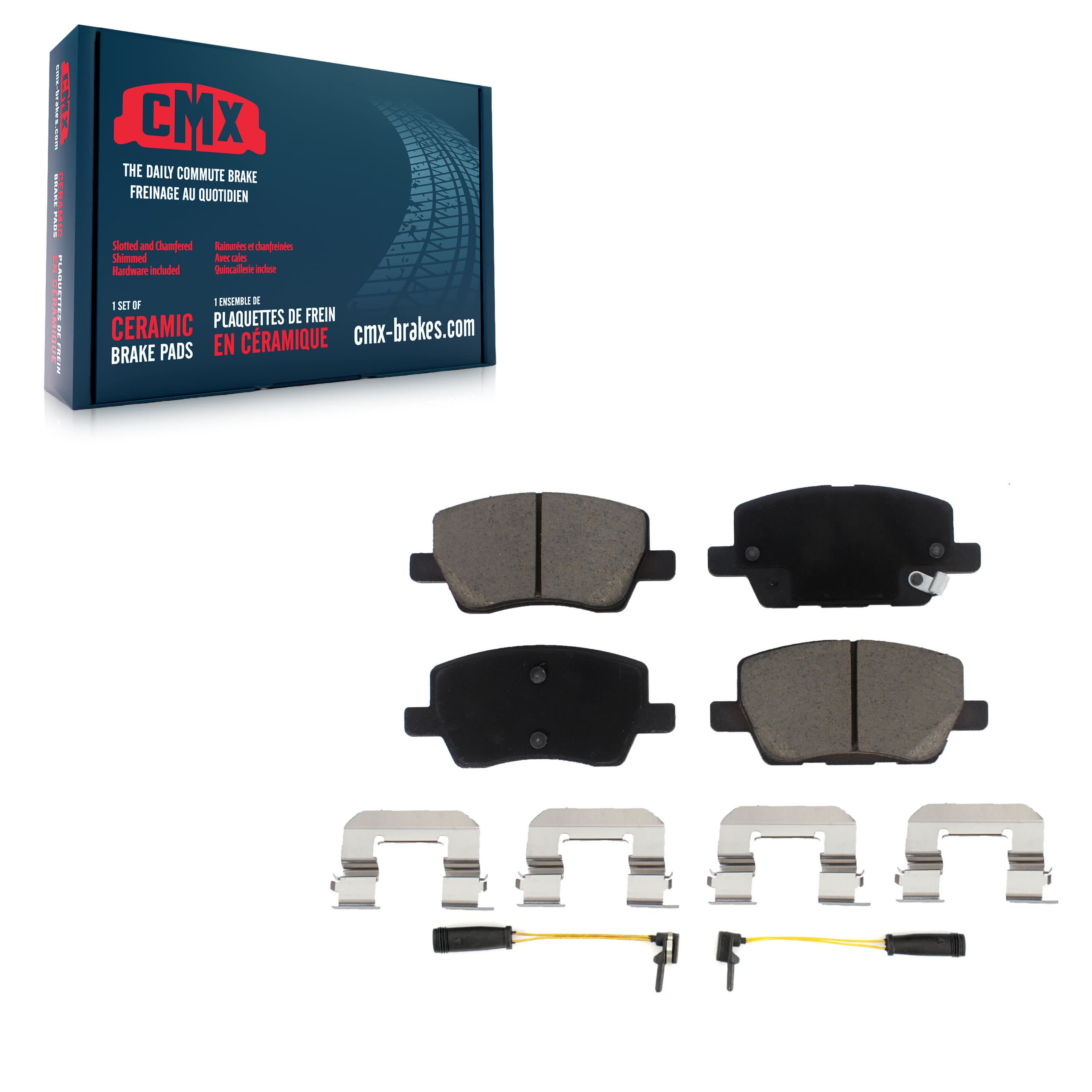 CMX - CMX-D1357 - Front Disc Brake Pad image 1