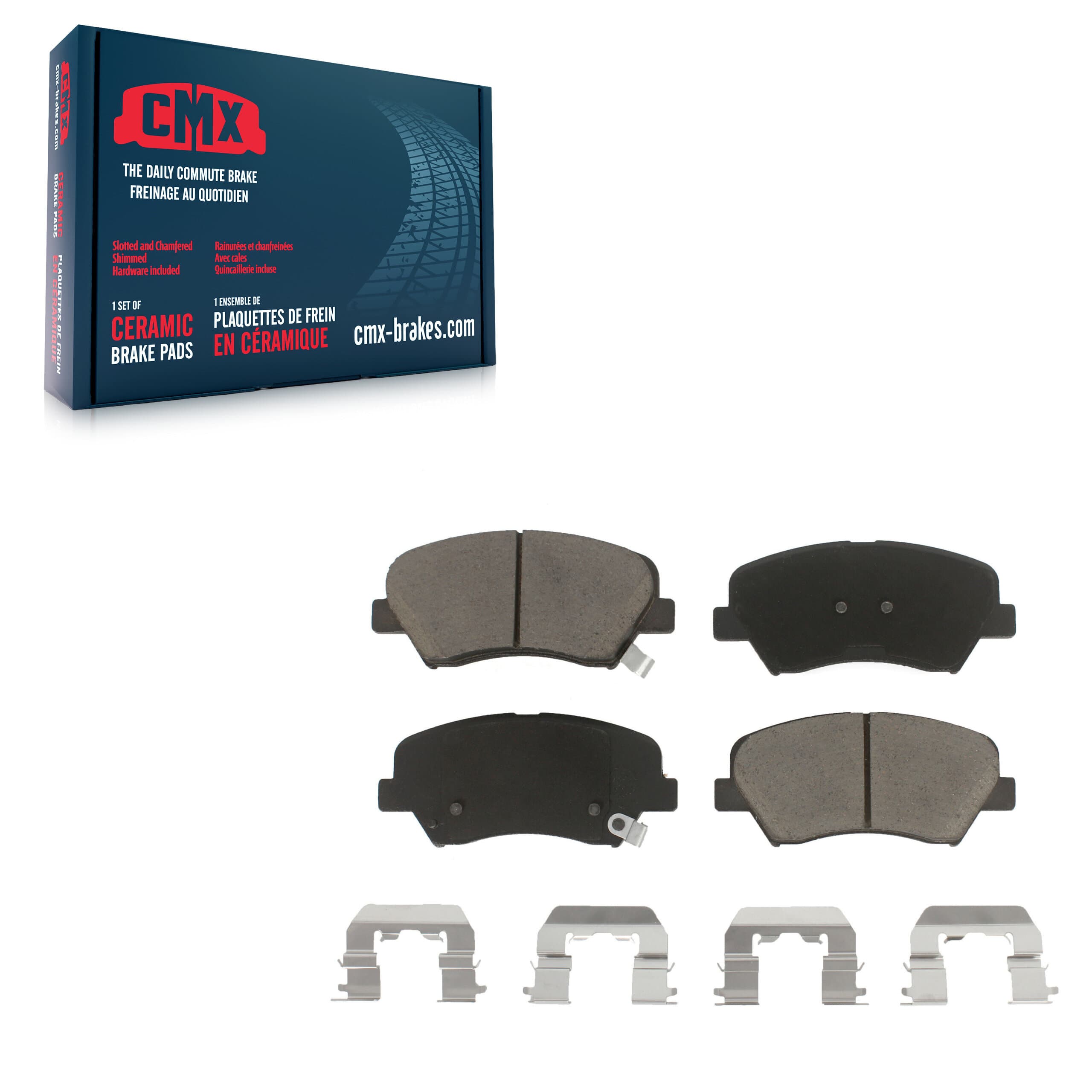 CMX - CMX-D1543 - Front Disc Brake Pad image 1