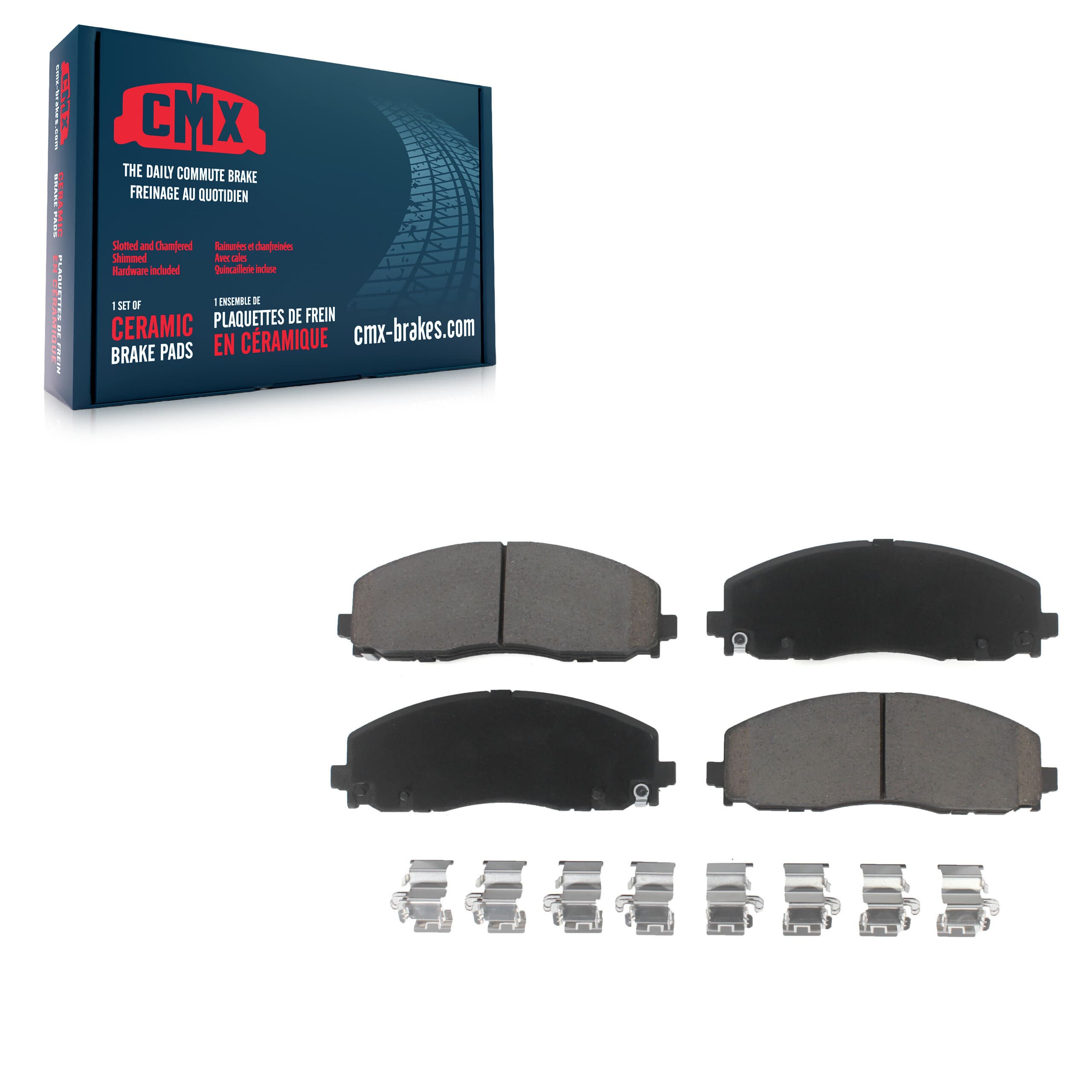 CMX - CMX-D1589 - Front Disc Brake Pad image 1