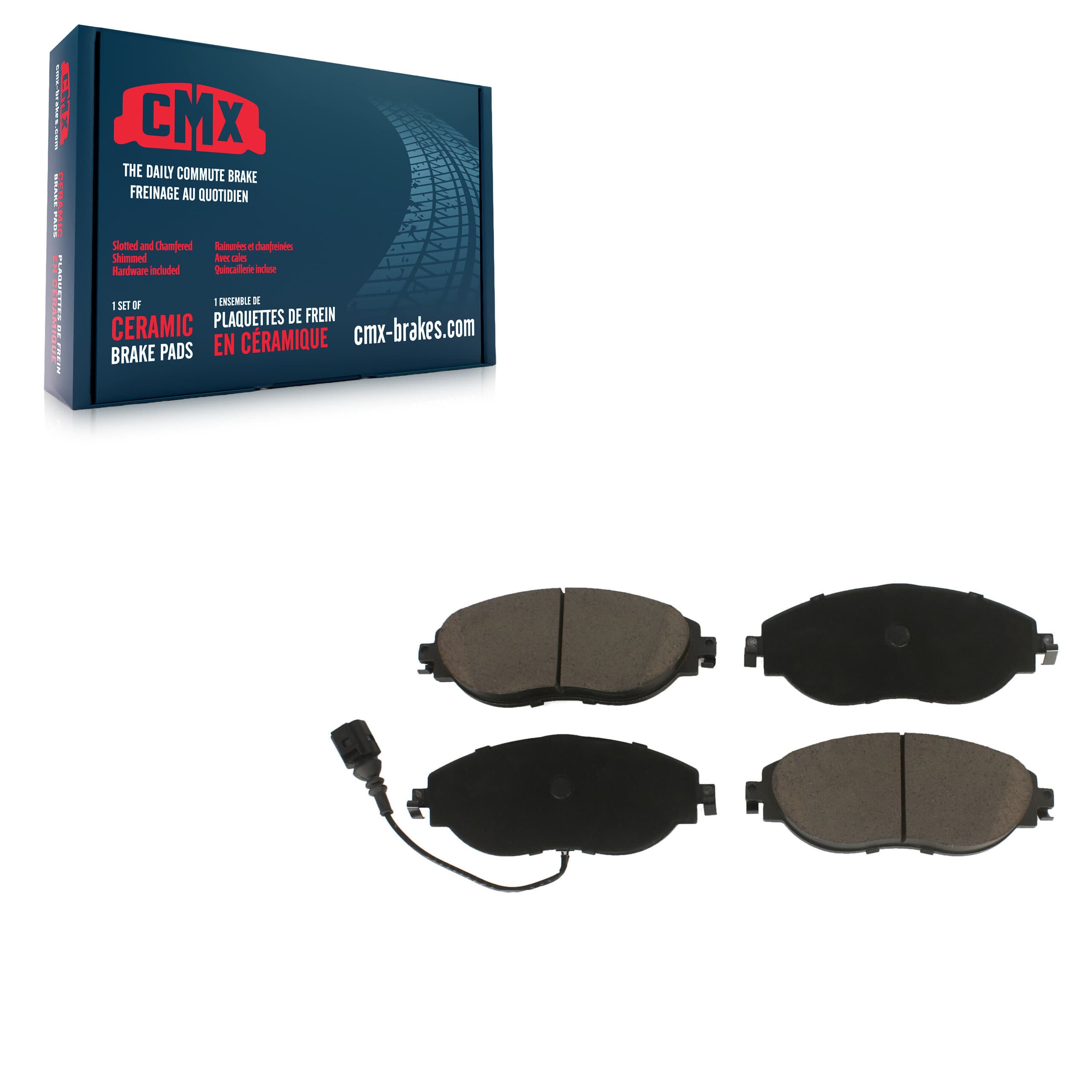 CMX - CMX-D1633A - Front Disc Brake Pad image 1