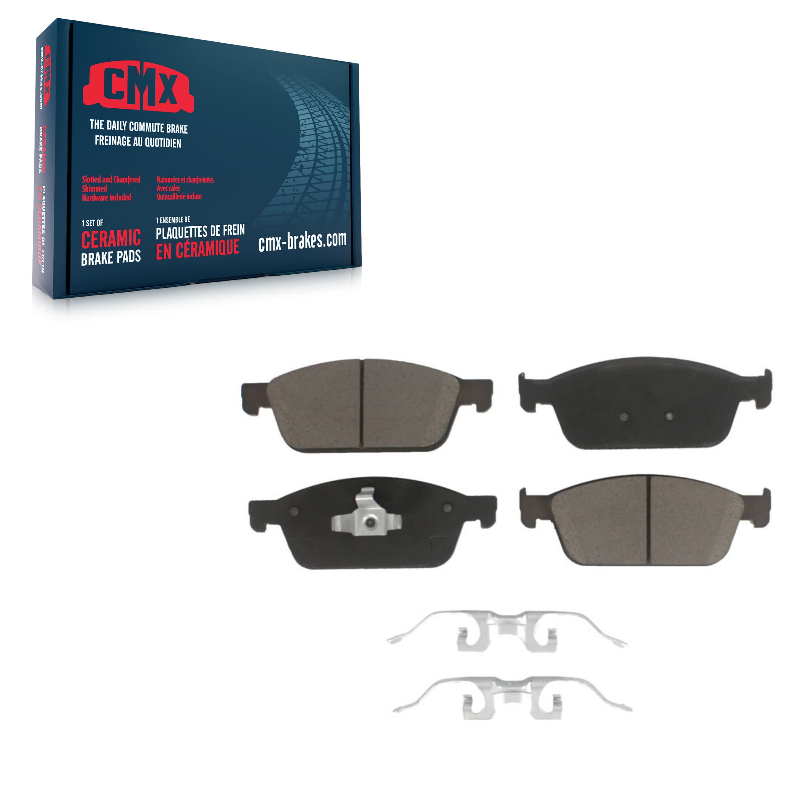 CMX - CMX-D1668 - Front Disc Brake Pad image 1