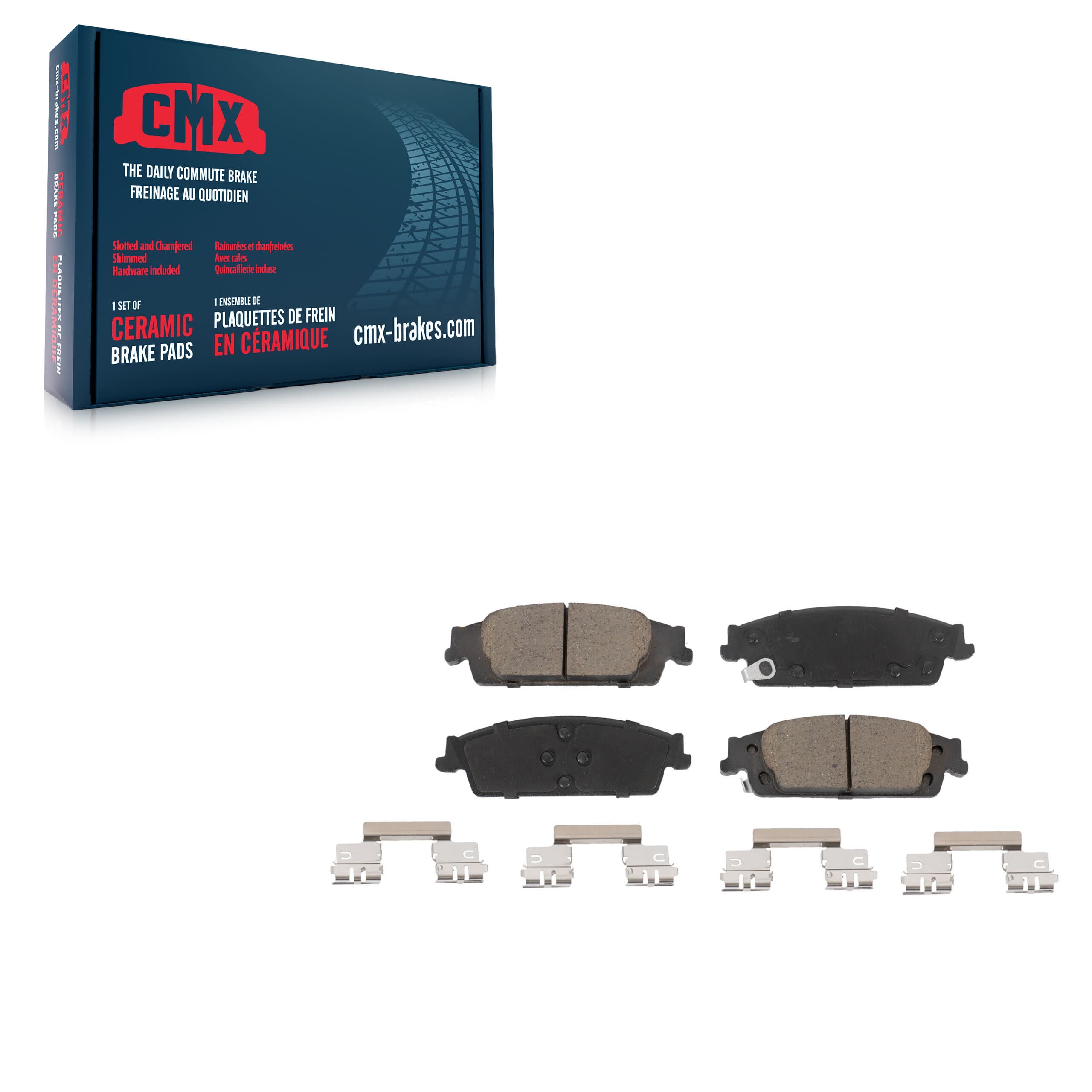 CMX - CMX-D1707 - Rear Disc Brake Pad image 1