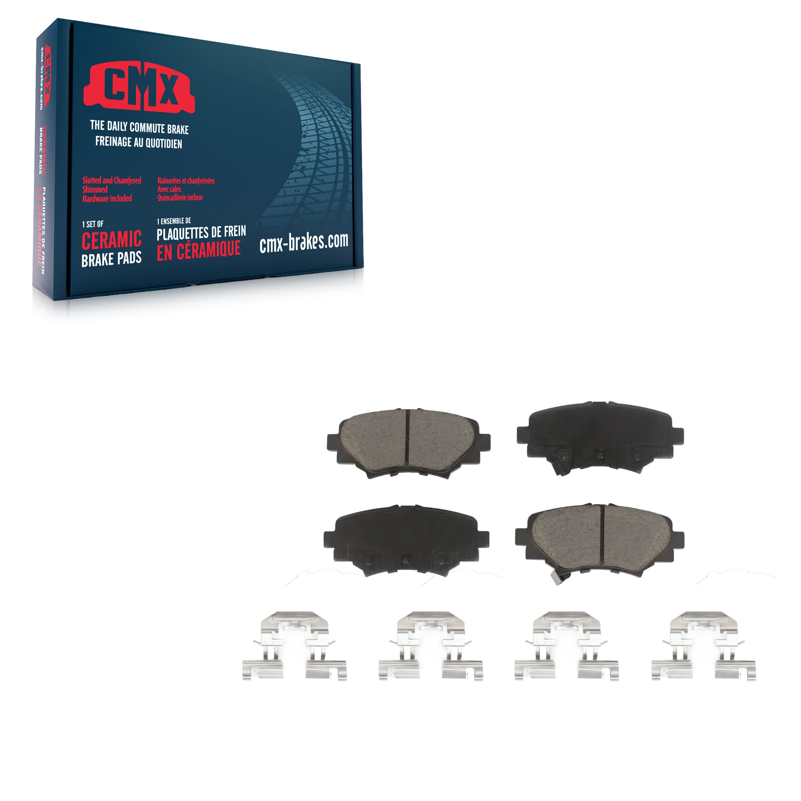 CMX - CMX-D1729 - Rear Disc Brake Pad image 1