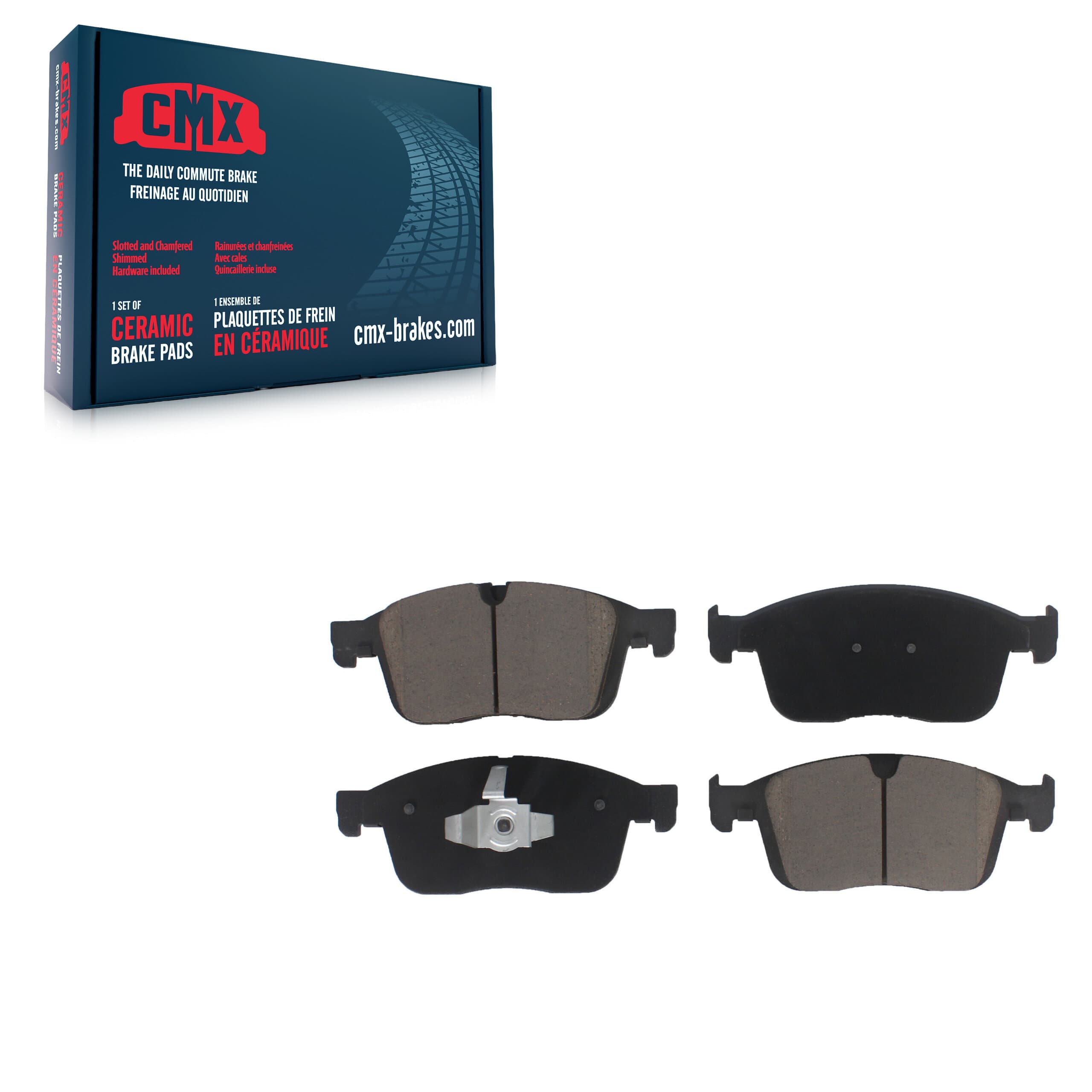 CMX - CMX-D1866 - Front Disc Brake Pad image 1