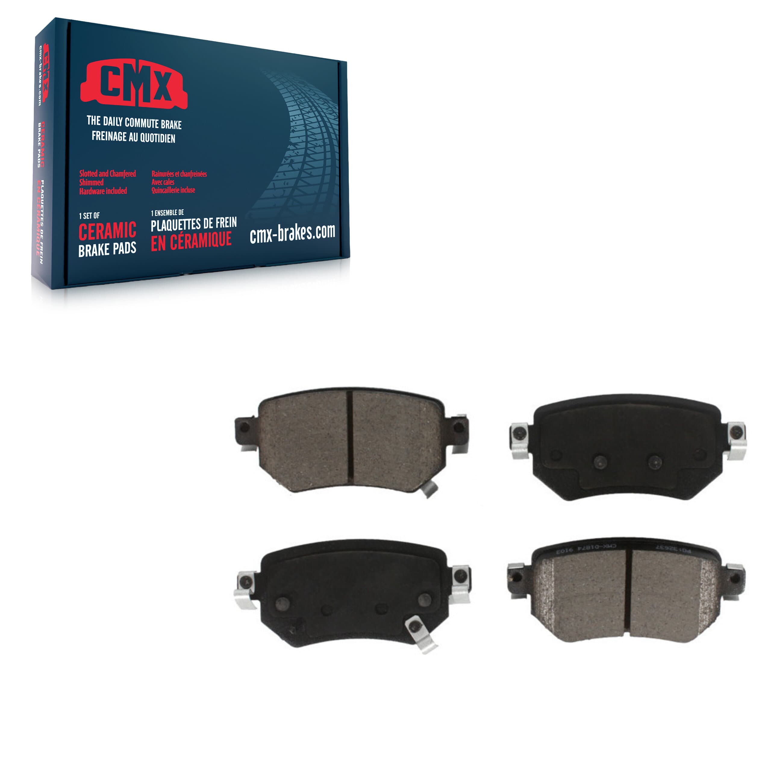 CMX - CMX-D1874 - Rear Disc Brake Pad image 1
