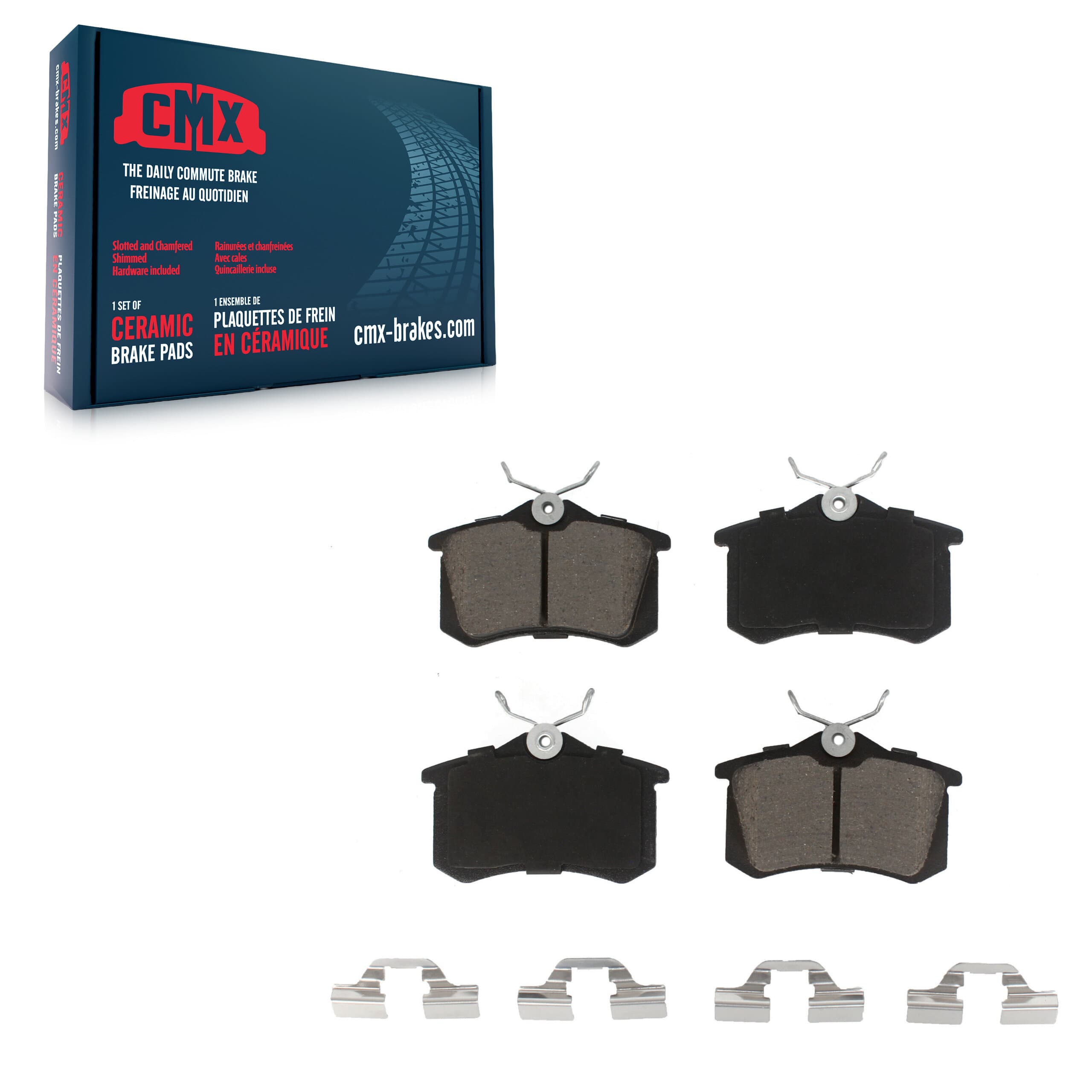 CMX - CMX-D340A - Rear Disc Brake Pad image 1