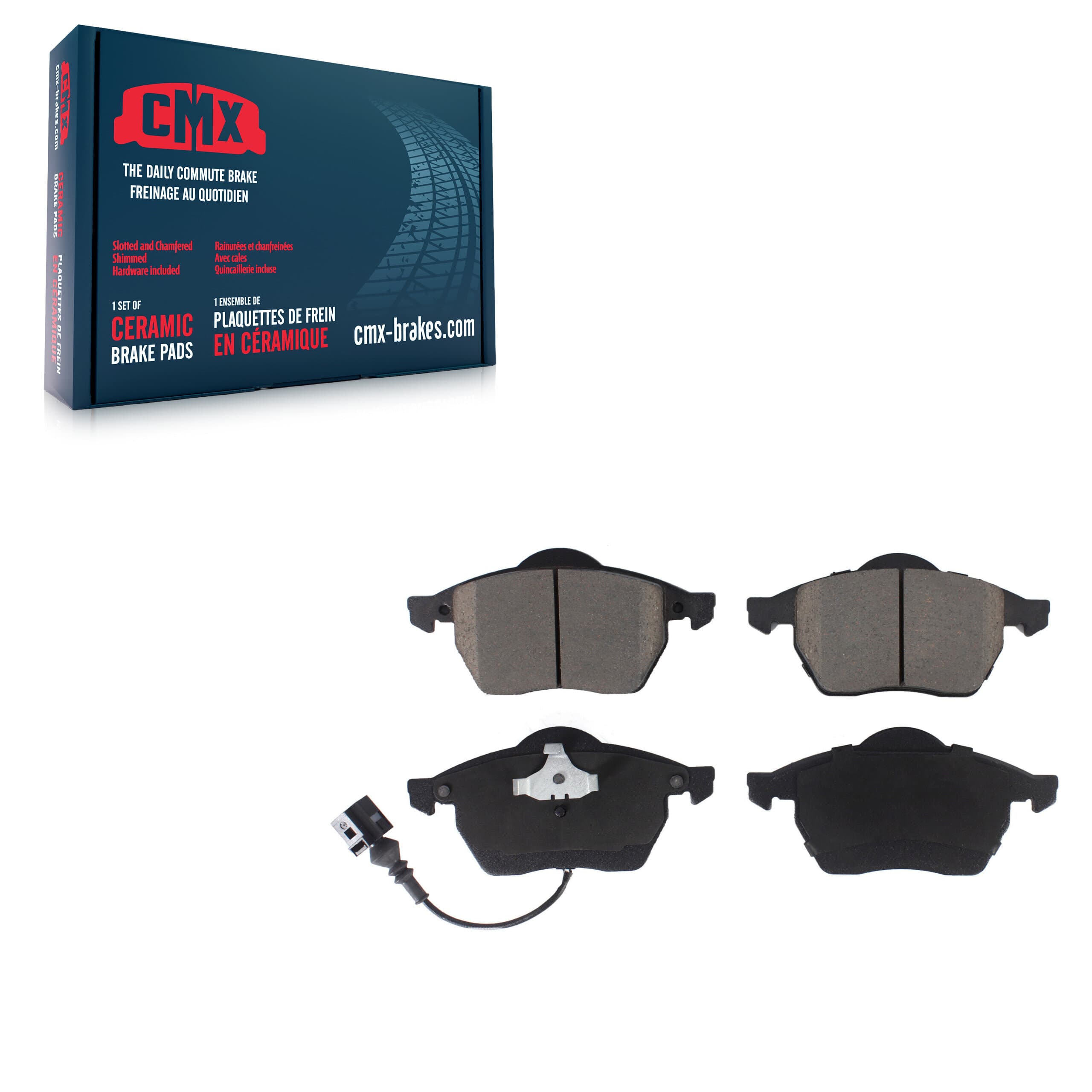 CMX - CMX-D687A - Front Disc Brake Pad image 1