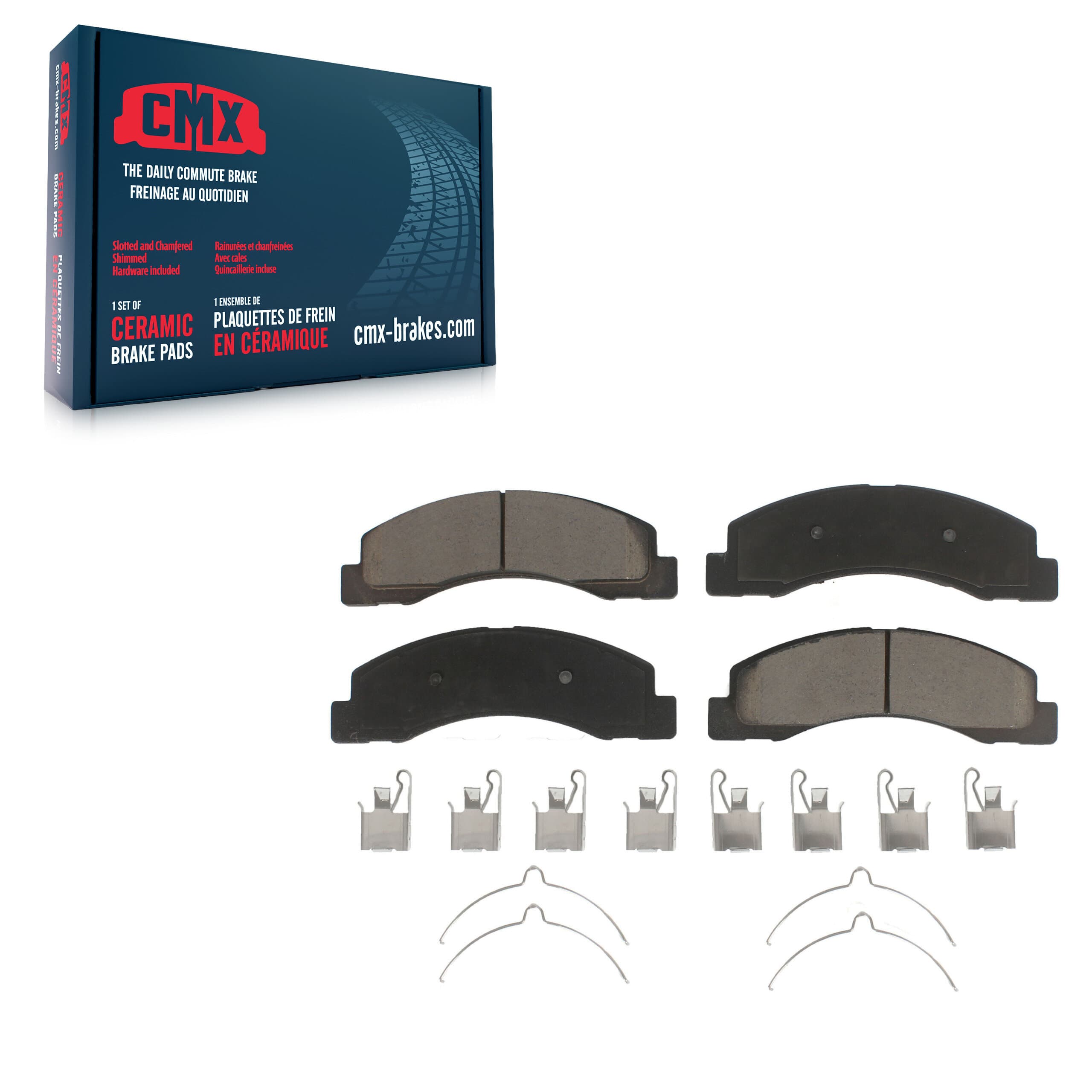 CMX - CMX-D824 - Front Disc Brake Pad image 1