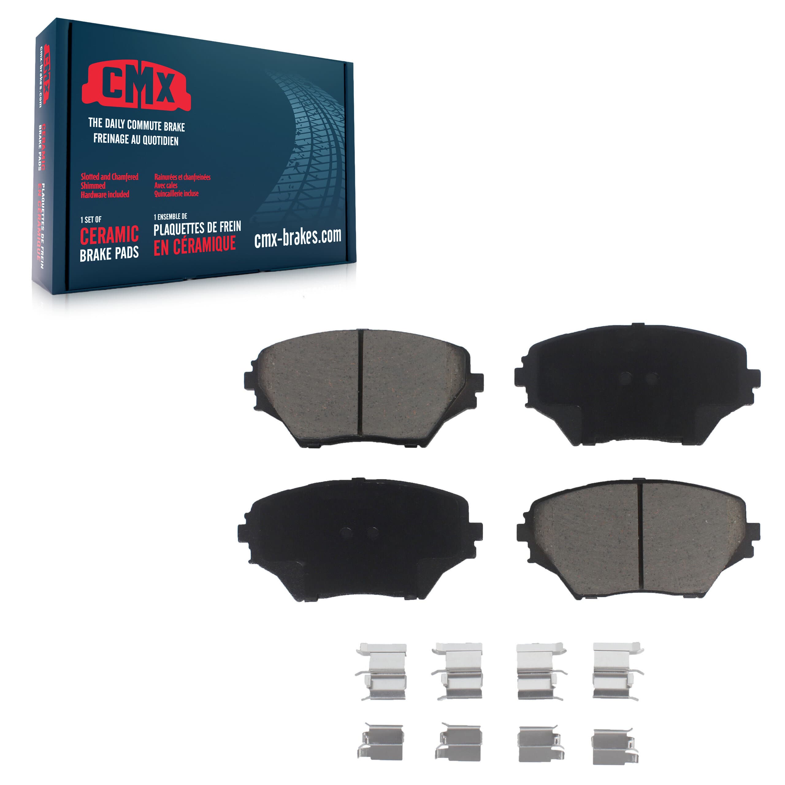 CMX - CMX-D862 - Front Disc Brake Pad image 1