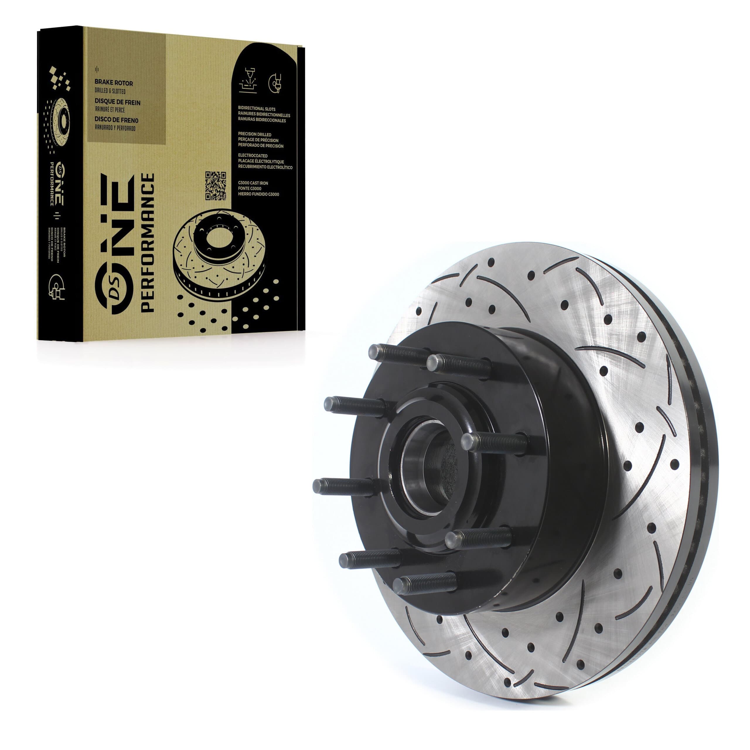 DS-One - DS1-681778 - Front Disc Brake Rotor and Hub Assembly image 1