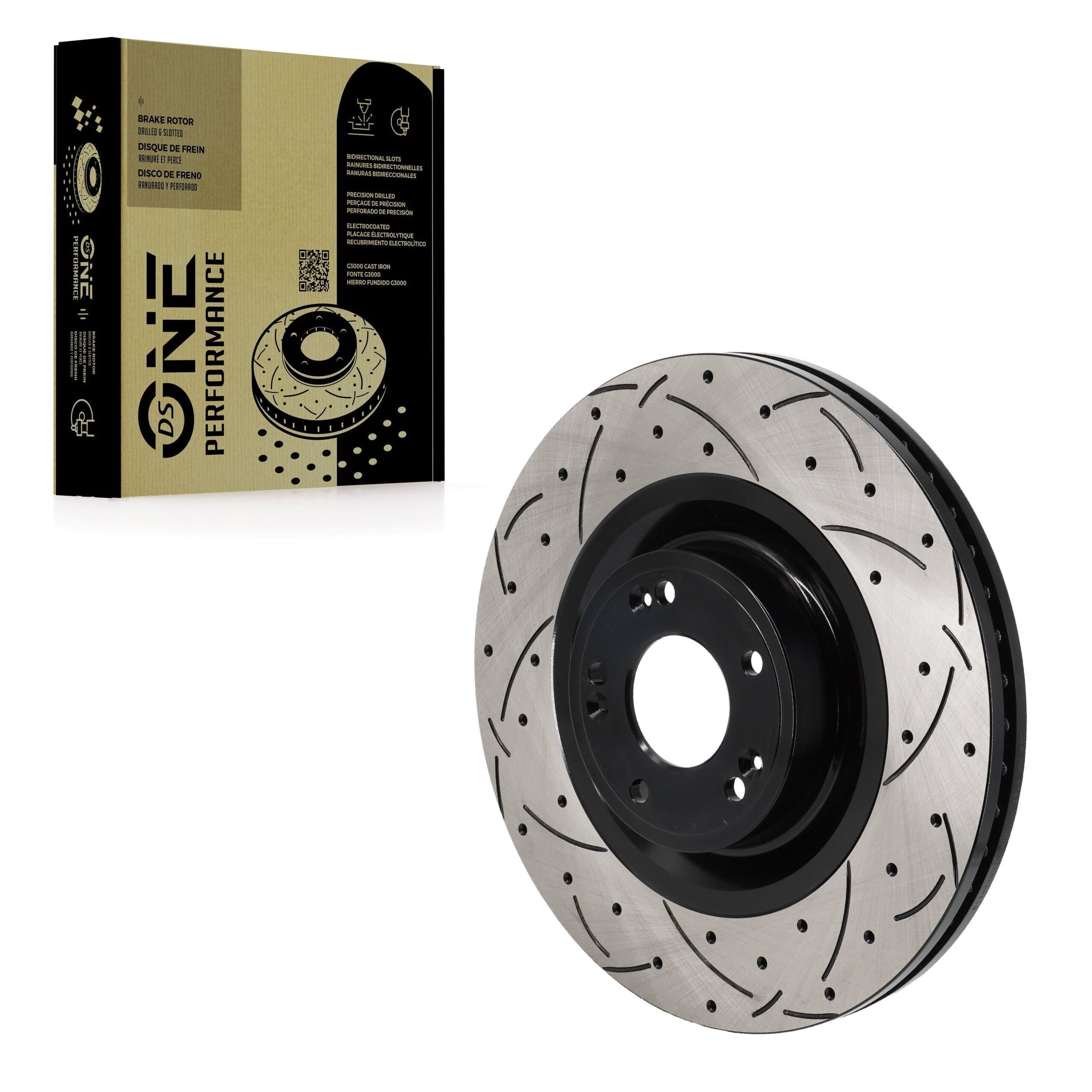DS-One - DS1-980945 - Front Disc Brake Rotor image 1