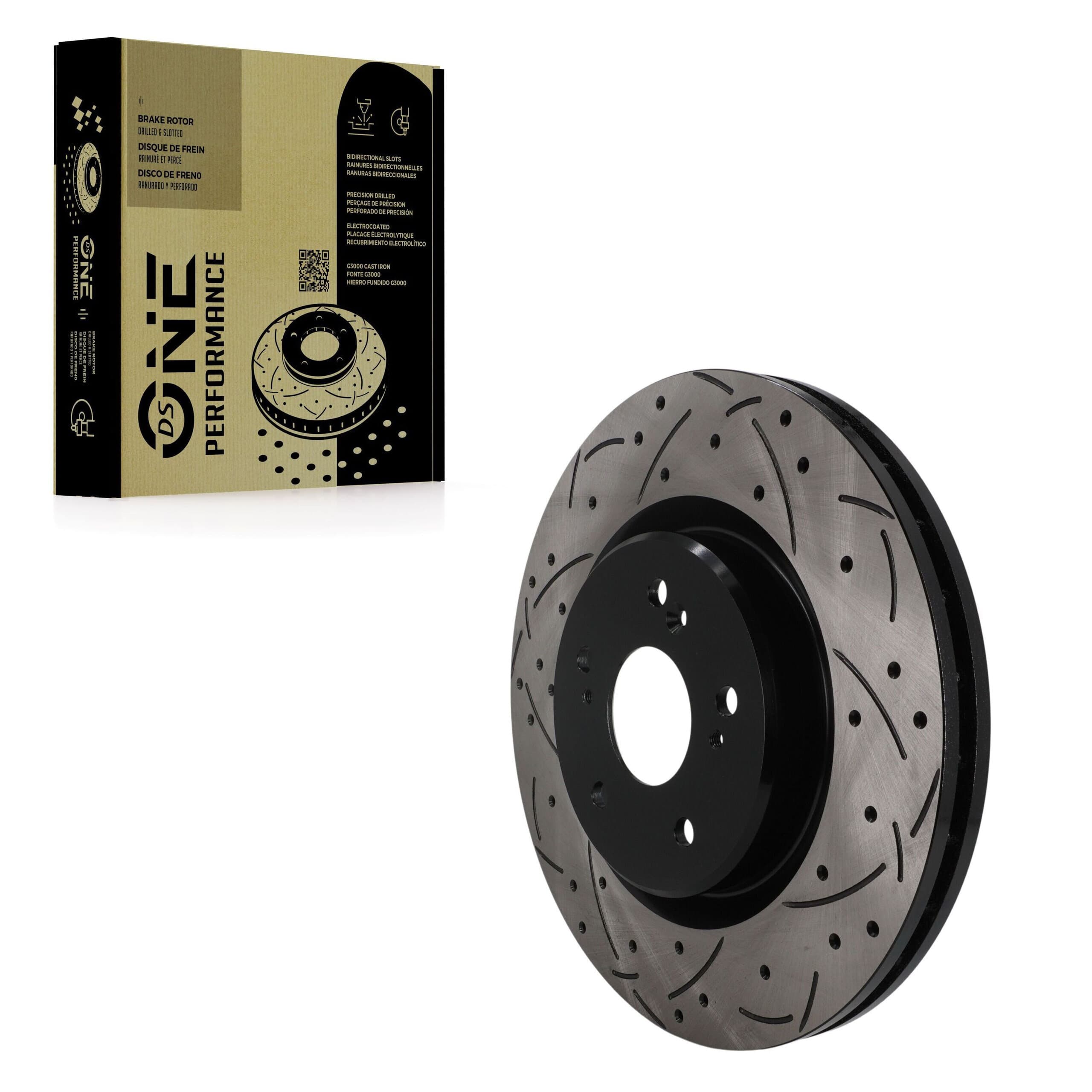 DS-One - DS1-982435 - Front Disc Brake Rotor image 1