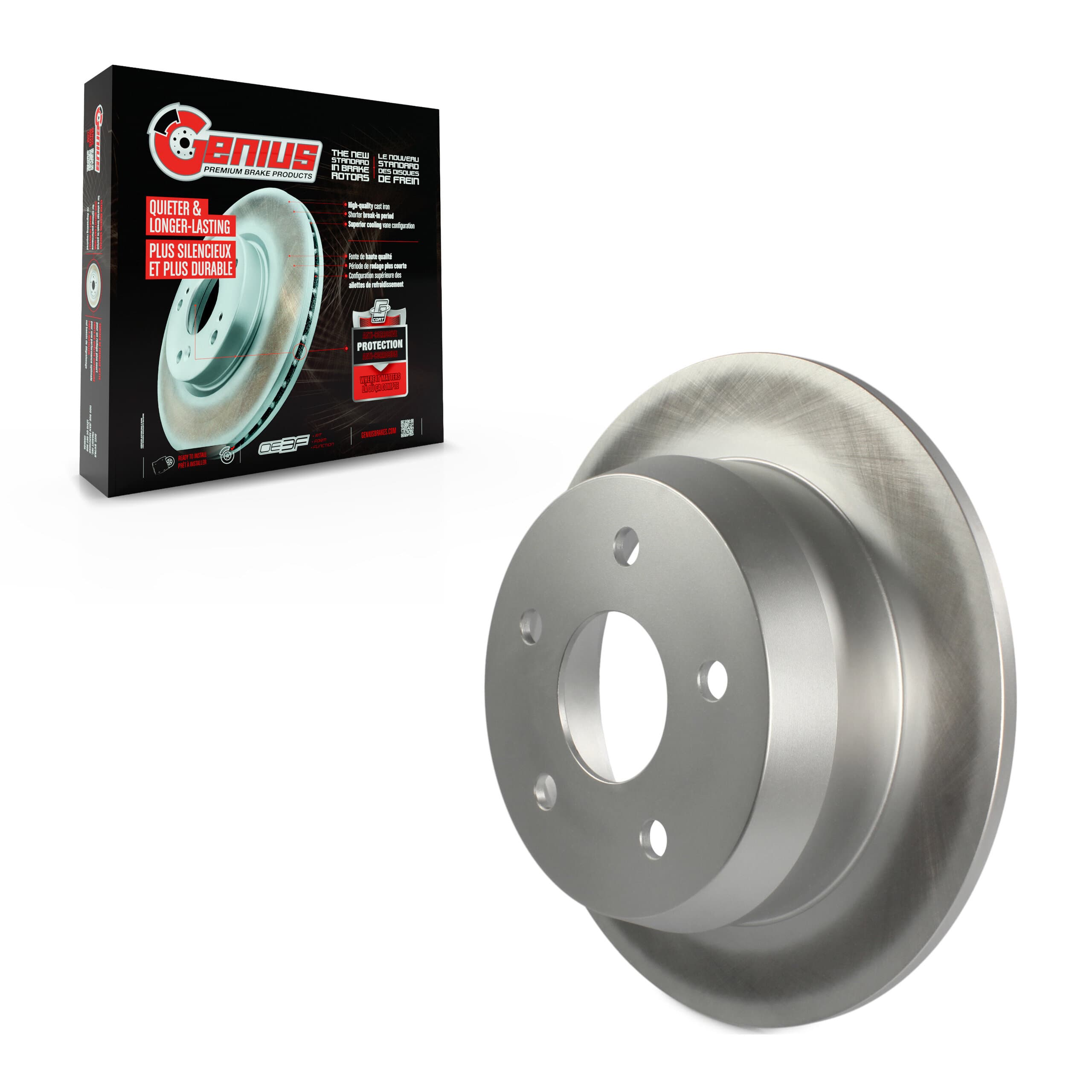 Genius - GCR-76794 - Rear Disc Brake Rotor image 1