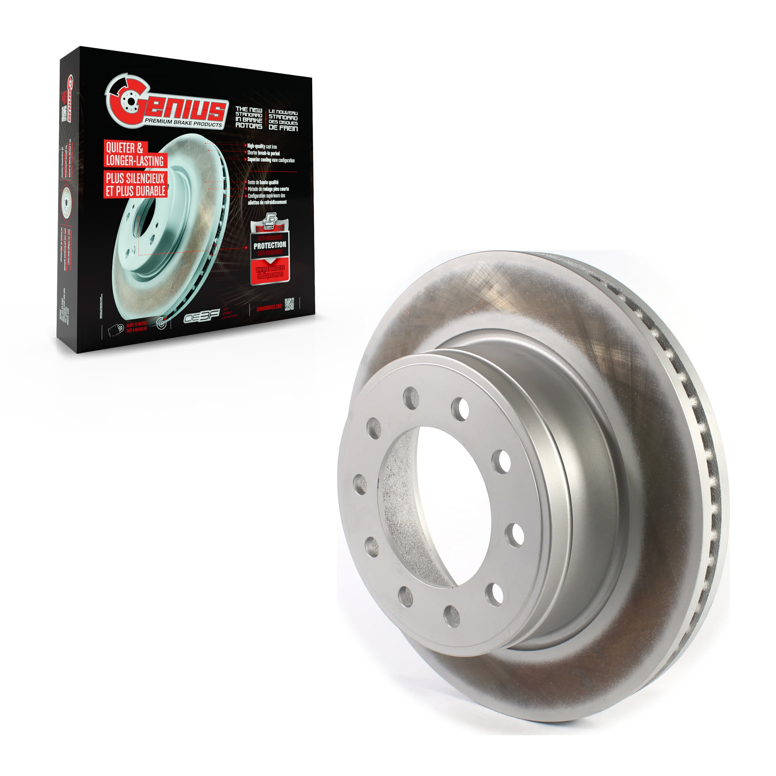 Genius - GCR-780774 - Front Disc Brake Rotor image 1