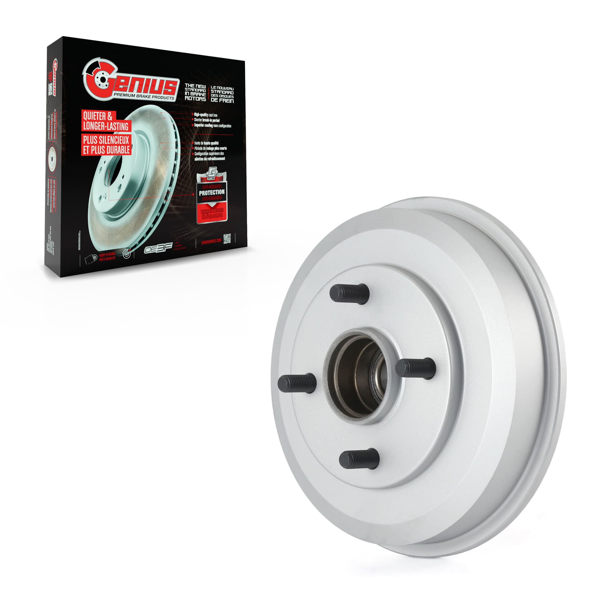 Genius - GCR-9763 - Rear Brake Drum image 1