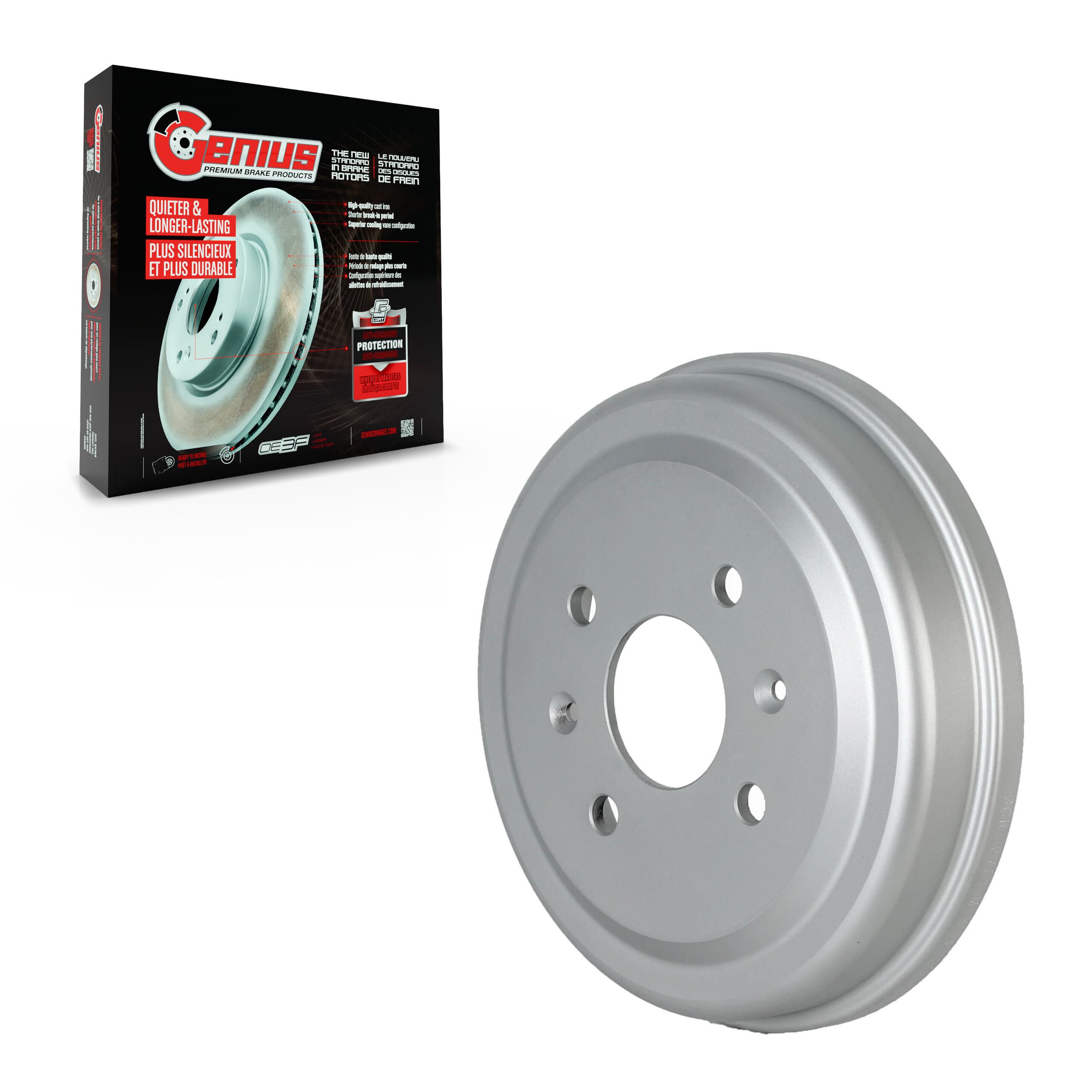 Genius - GCR-9781 - Rear Brake Drum image 1
