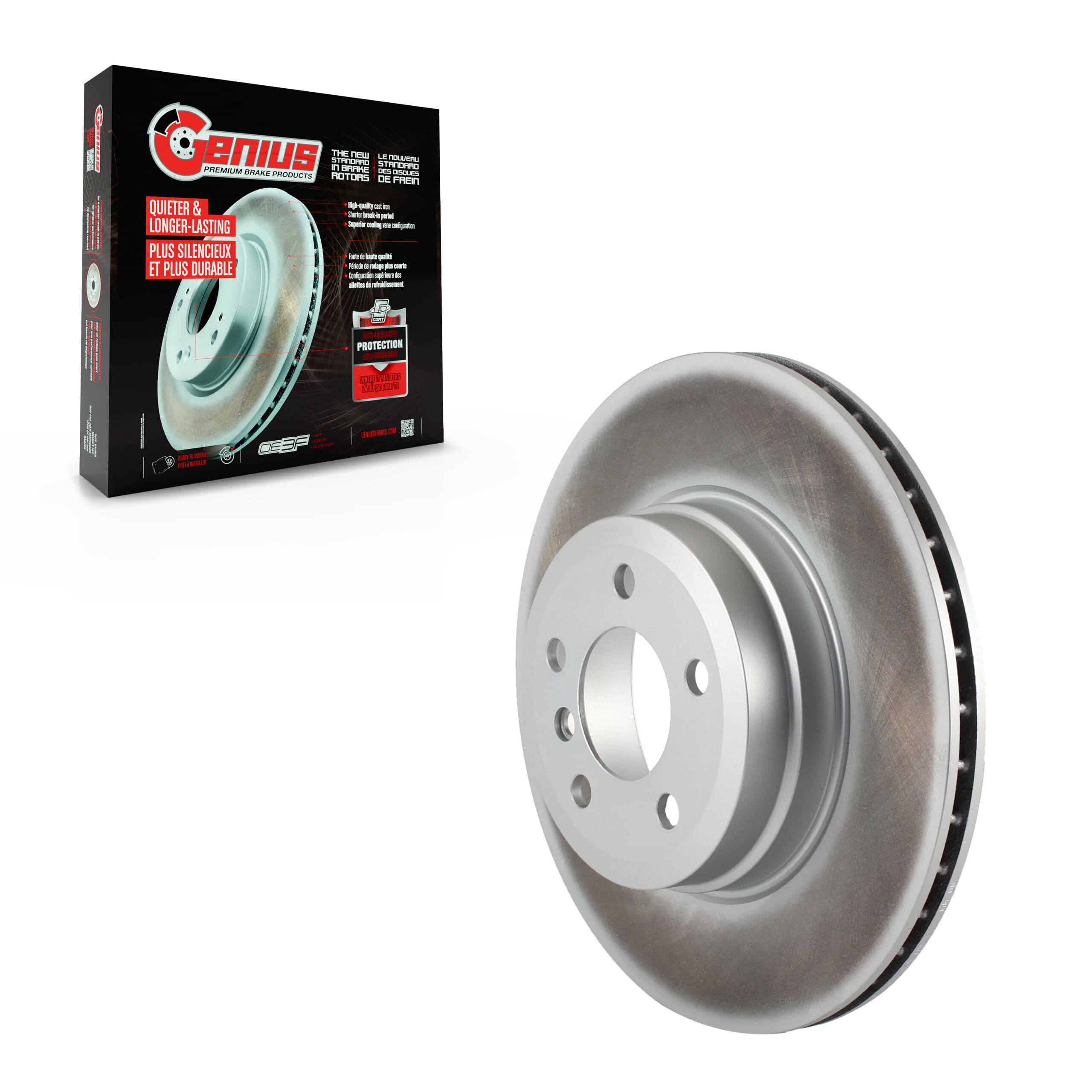Genius - GCR-G8099 - Rear Disc Brake Rotor image 1