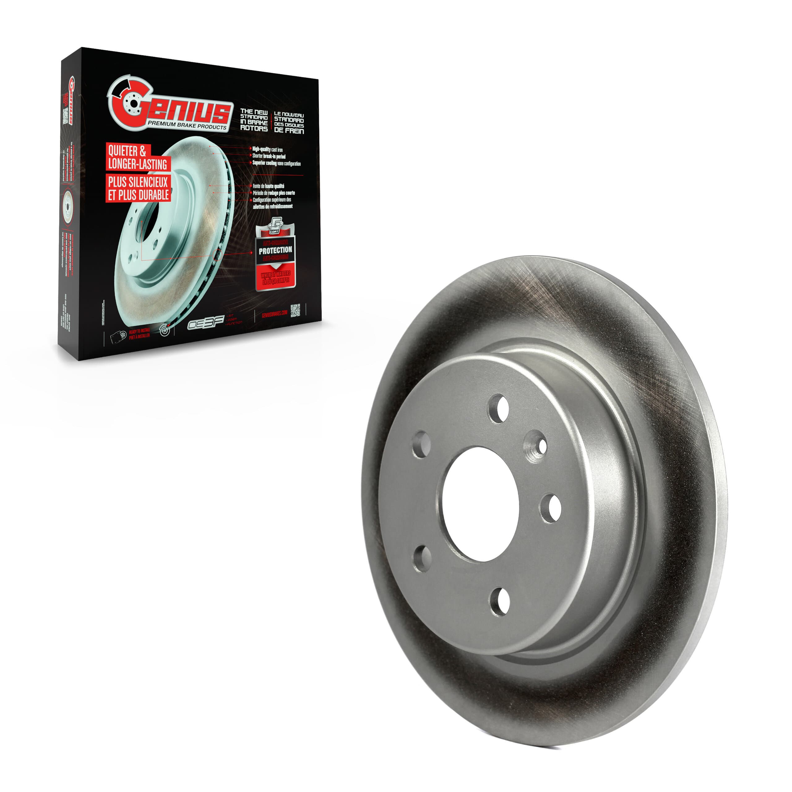 Genius - GCR-G8175 - Rear Disc Brake Rotor image 1