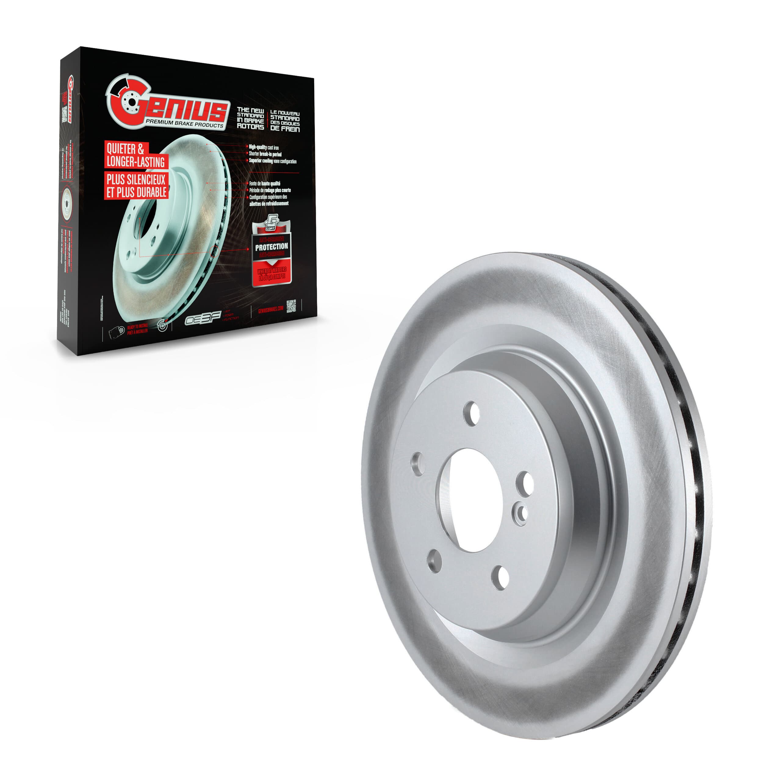 Genius - GCR-G8283 - Rear Disc Brake Rotor image 1