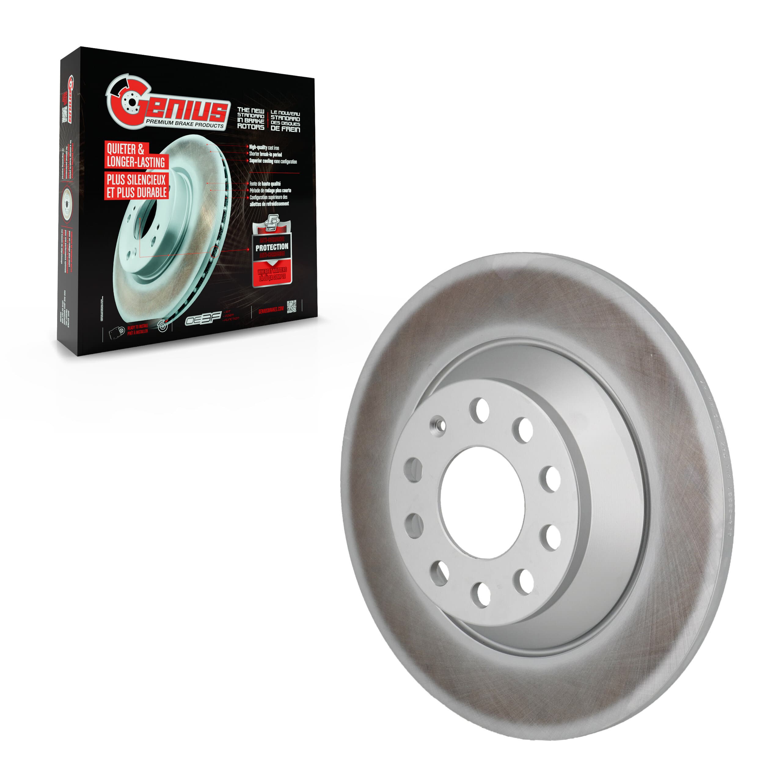 Genius - GCR-G8331 - Rear Disc Brake Rotor image 1