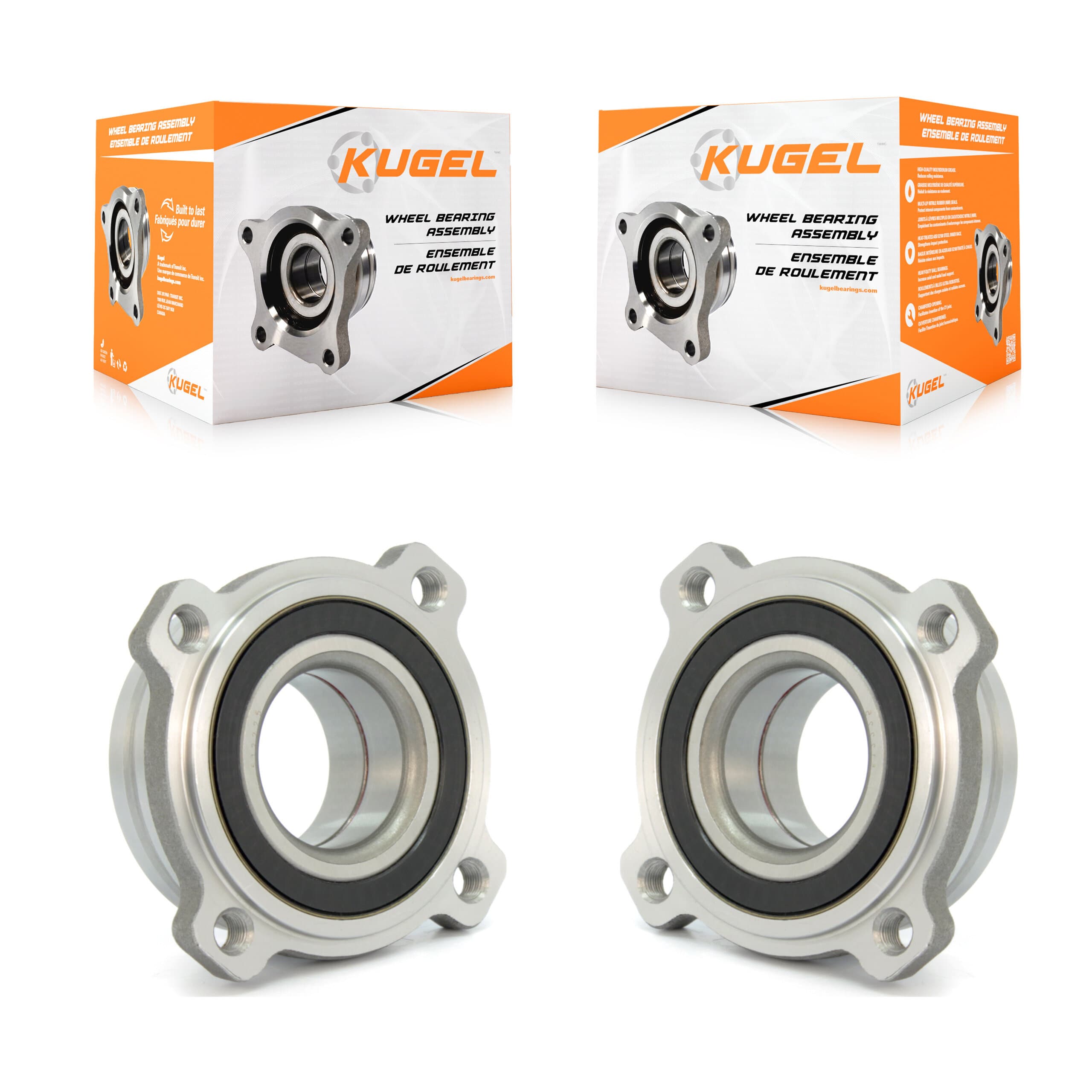 Kugel - K70-100059 - Rear Wheel Bearing Assembly Kits image 1