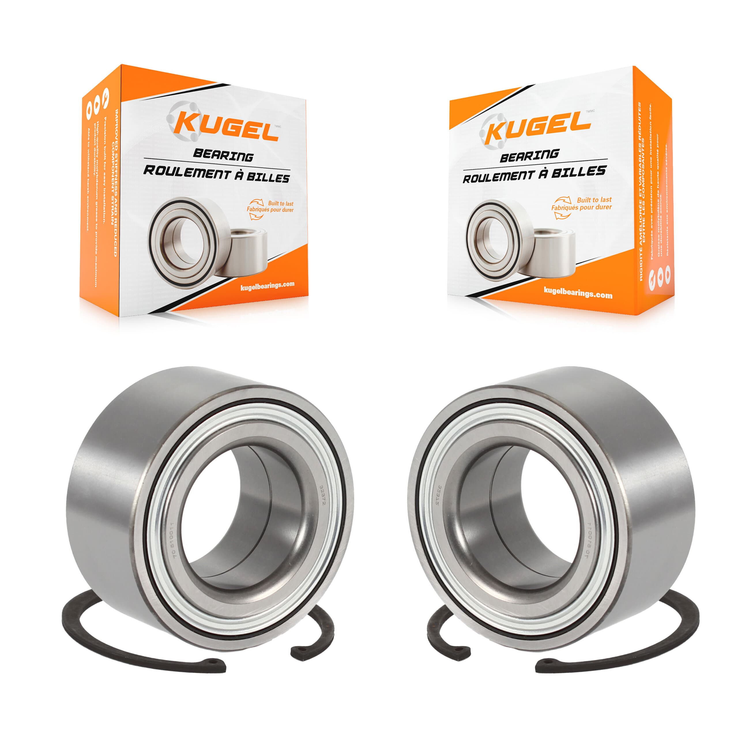 Kugel - K70-100489 - Front Wheel Bearing Kits image 1