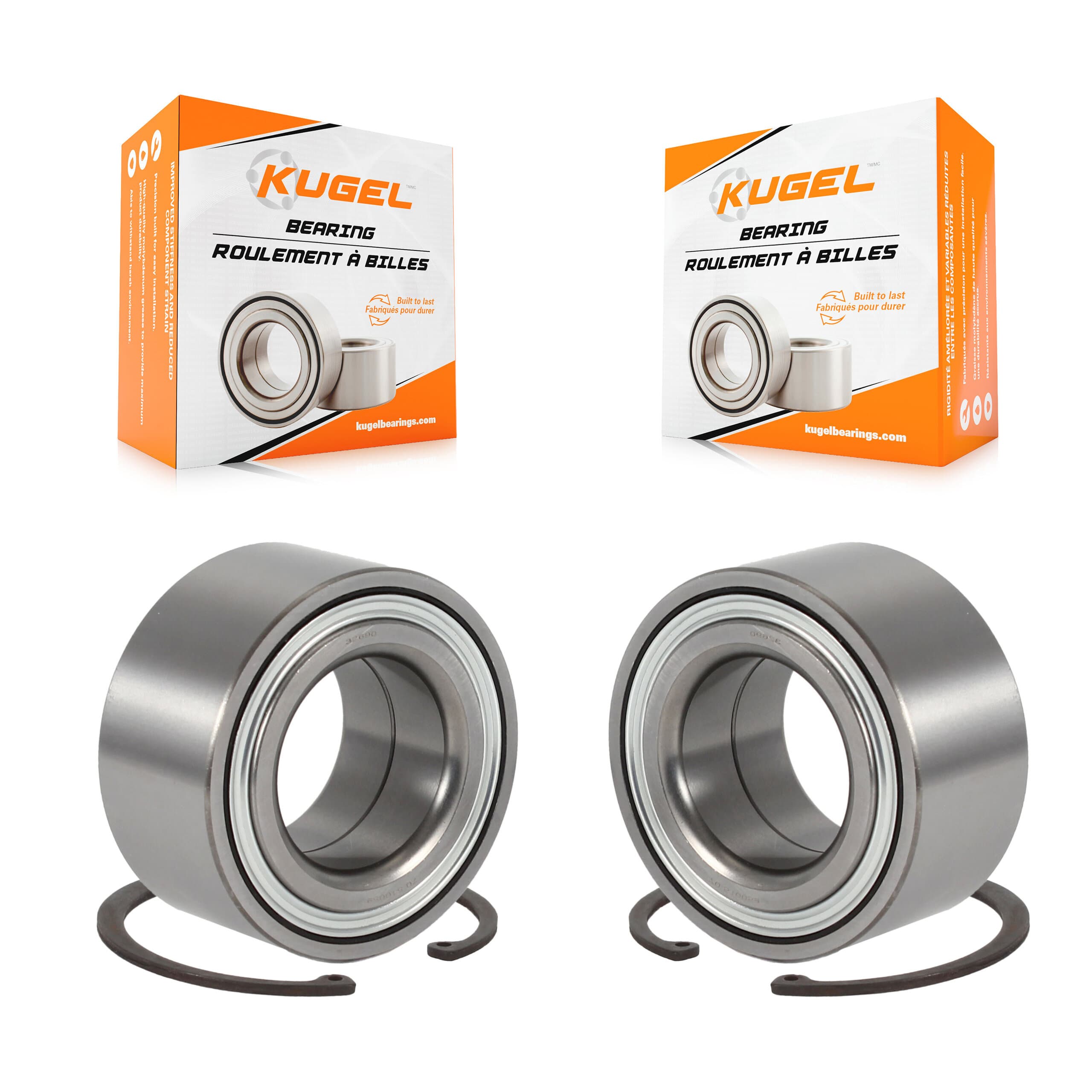 Kugel - K70-100504 - Front Wheel Bearing Kits image 1