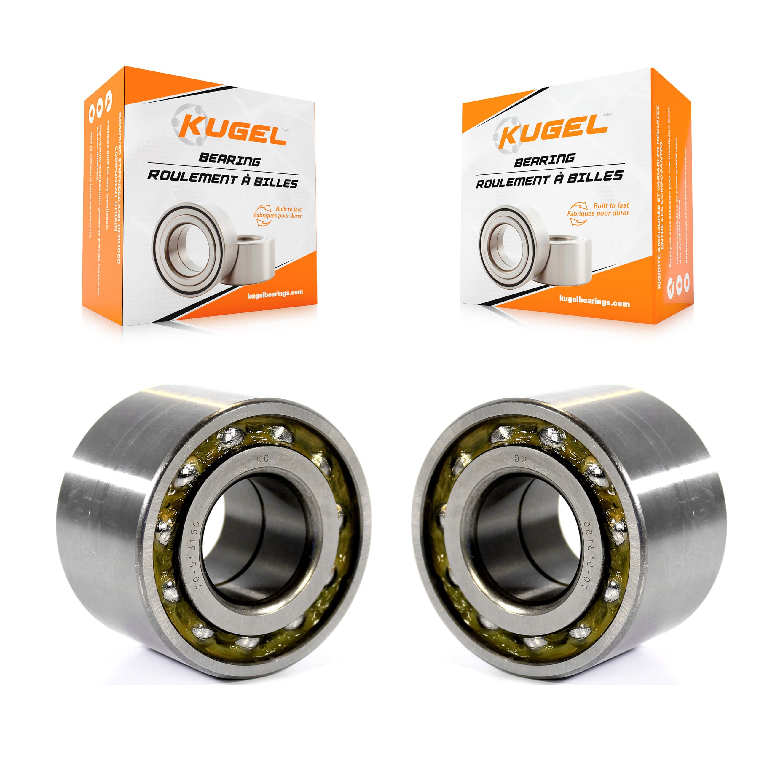 Kugel - K70-100553 - Front Wheel Bearing Kits image 1