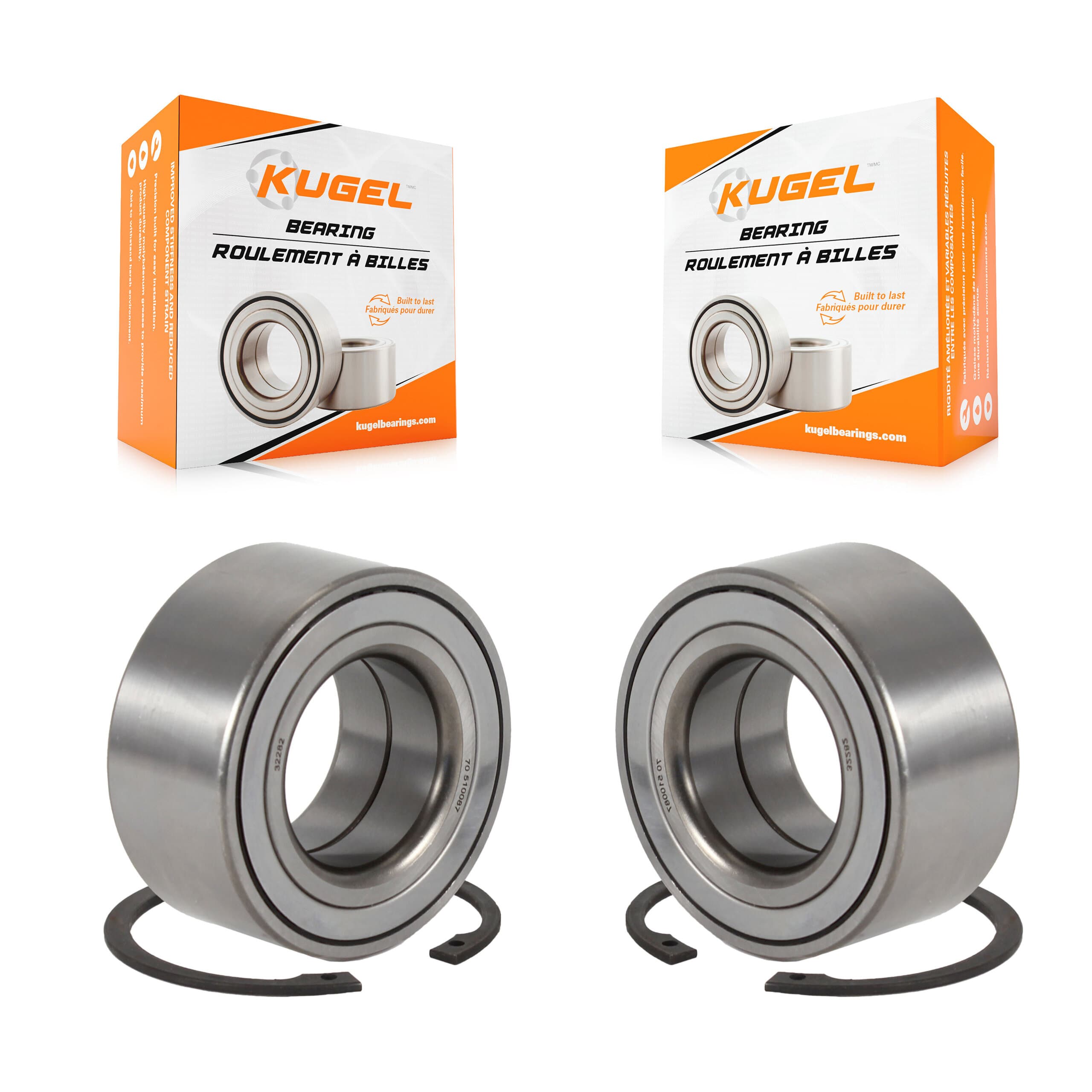 Kugel - K70-101060 - Rear Wheel Bearing Kits image 1