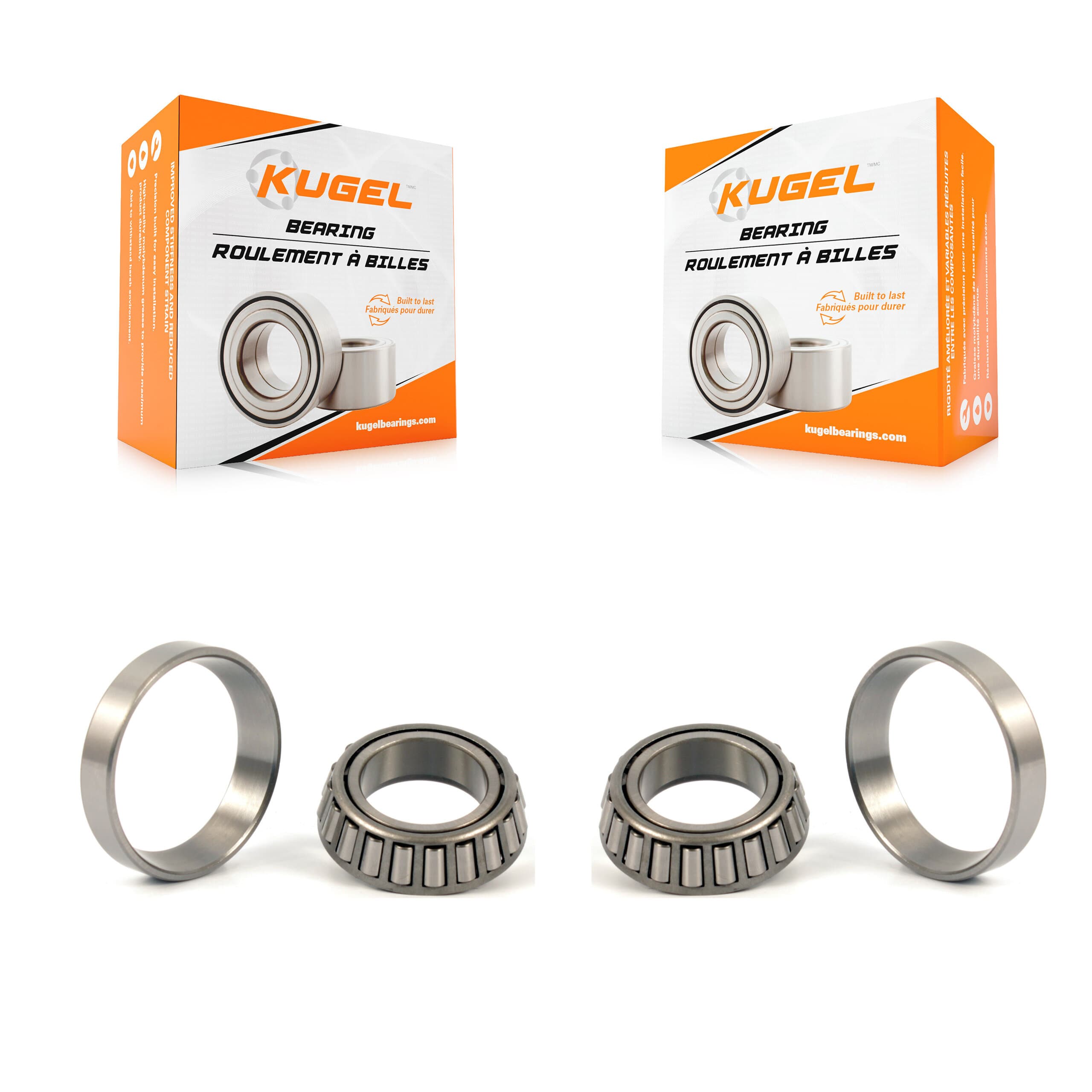 Kugel - K70-101119 - Rear Inner Wheel Bearing and Race Set Kits image 1