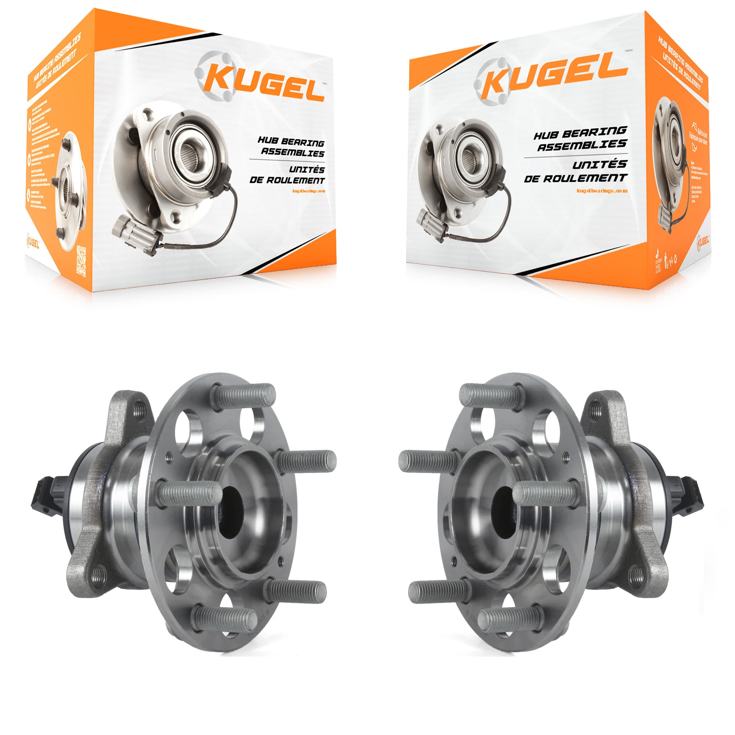 Kugel - K70-101512 - Rear Wheel Bearing and Hub Assembly Kits image 1