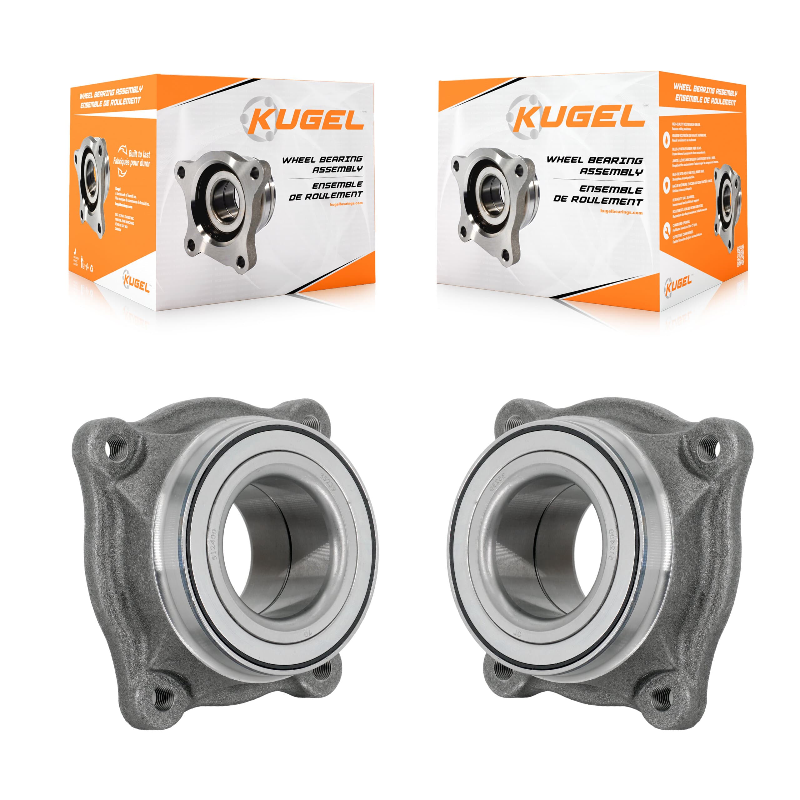 Kugel - K70-102130 - Rear Wheel Bearing Assembly Kits image 1