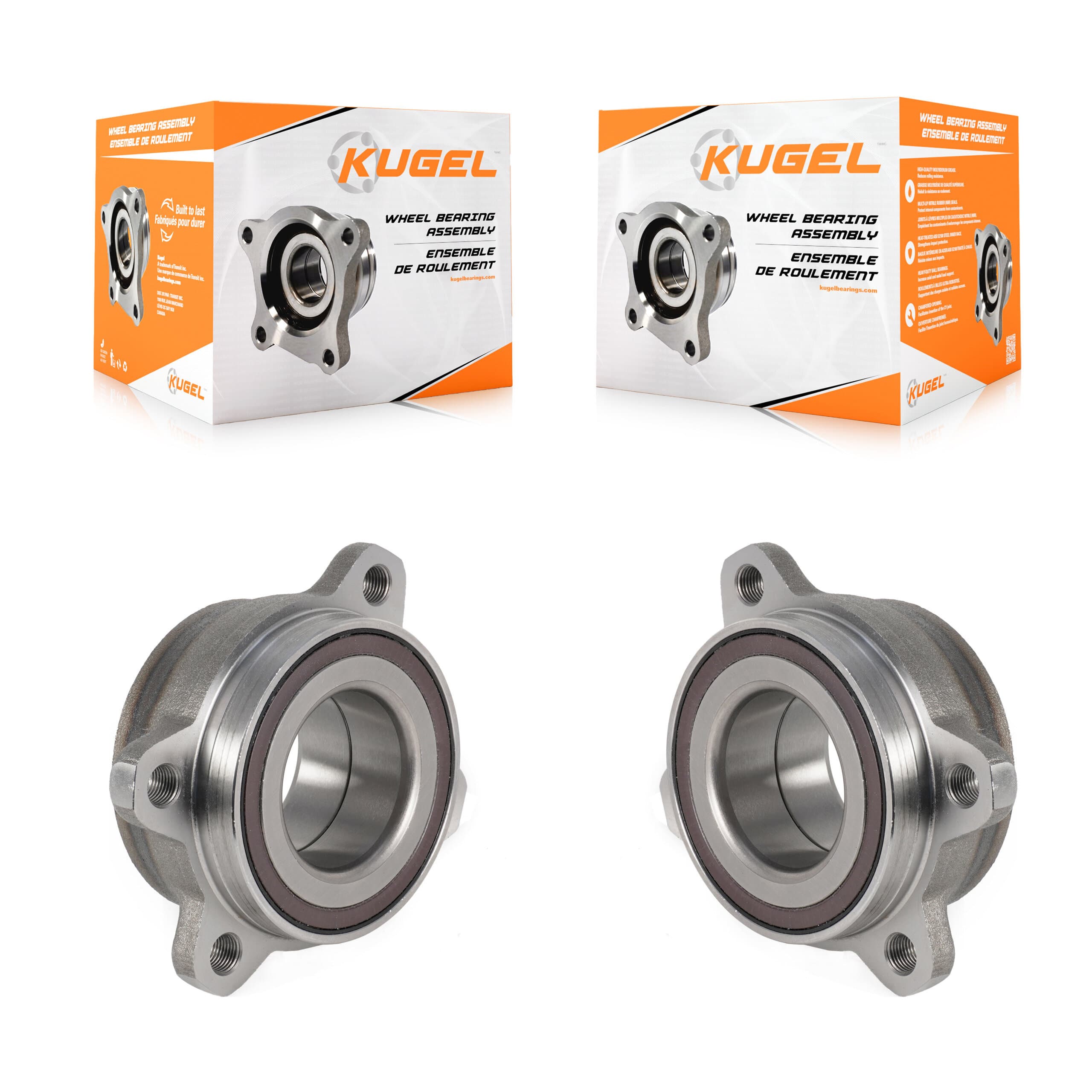 Kugel - K70-102258 - Rear Wheel Bearing Assembly Kits image 1