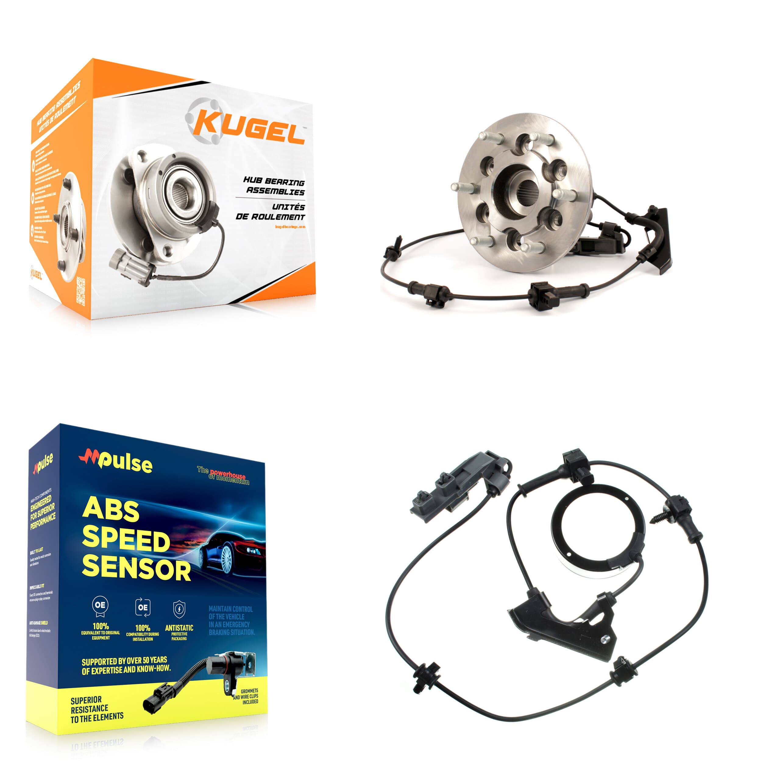 Kugel - K7S-100003 - Front Left Wheel Bearing and Hub Assembly Kits image 1