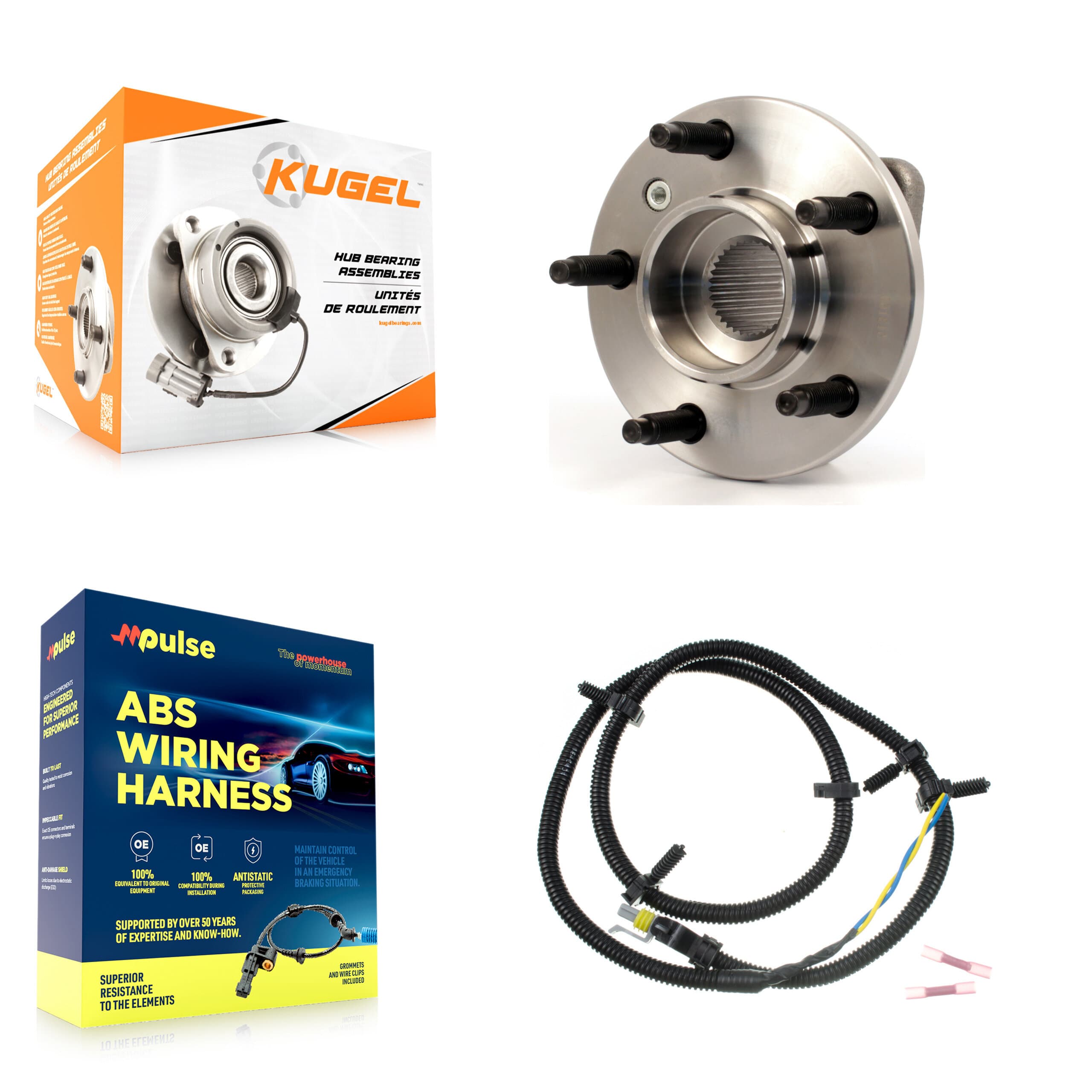 Kugel - K7S-100018 - Front Wheel Bearing and Hub Assembly Kits image 1
