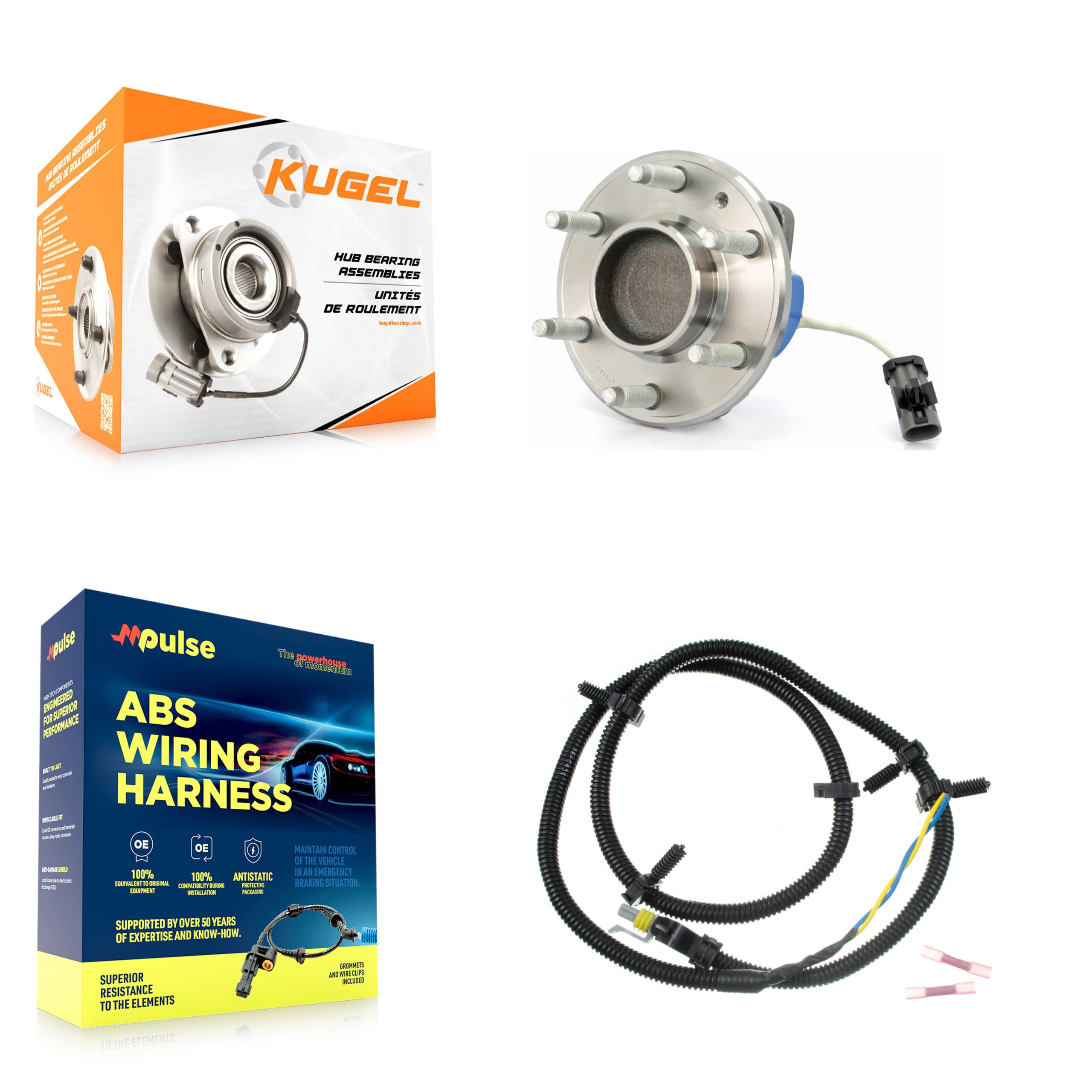 Kugel - K7S-100020 - Front Wheel Bearing and Hub Assembly Kits image 1