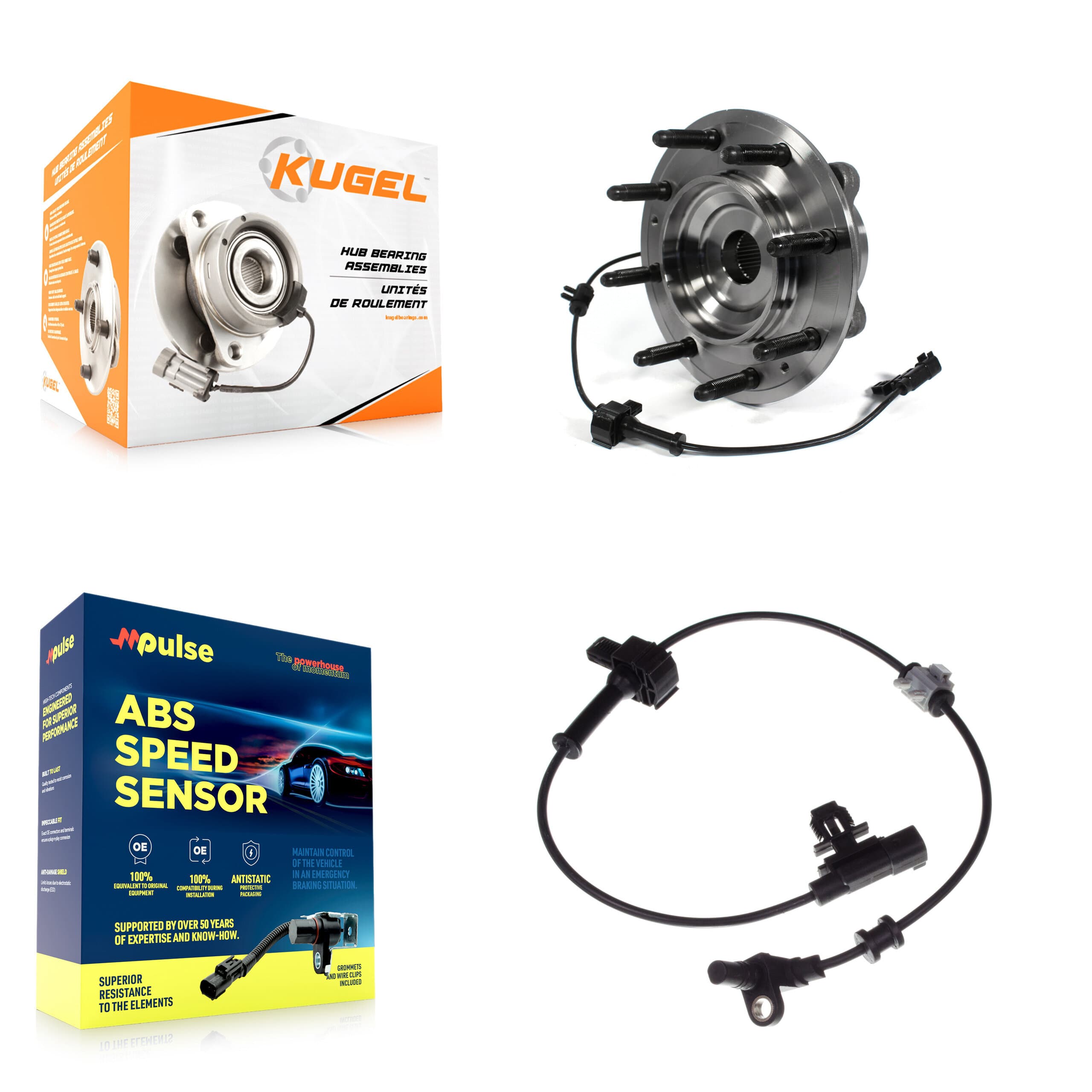 Kugel - K7S-100056 - Front Wheel Bearing and Hub Assembly Kits image 1