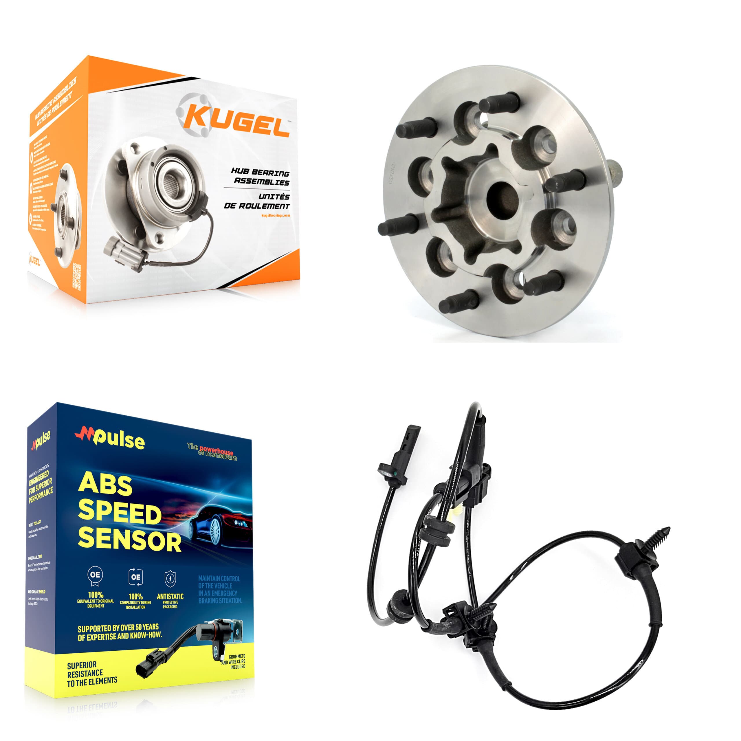 Kugel - K7S-100071 - Front Wheel Bearing and Hub Assembly Kits image 1