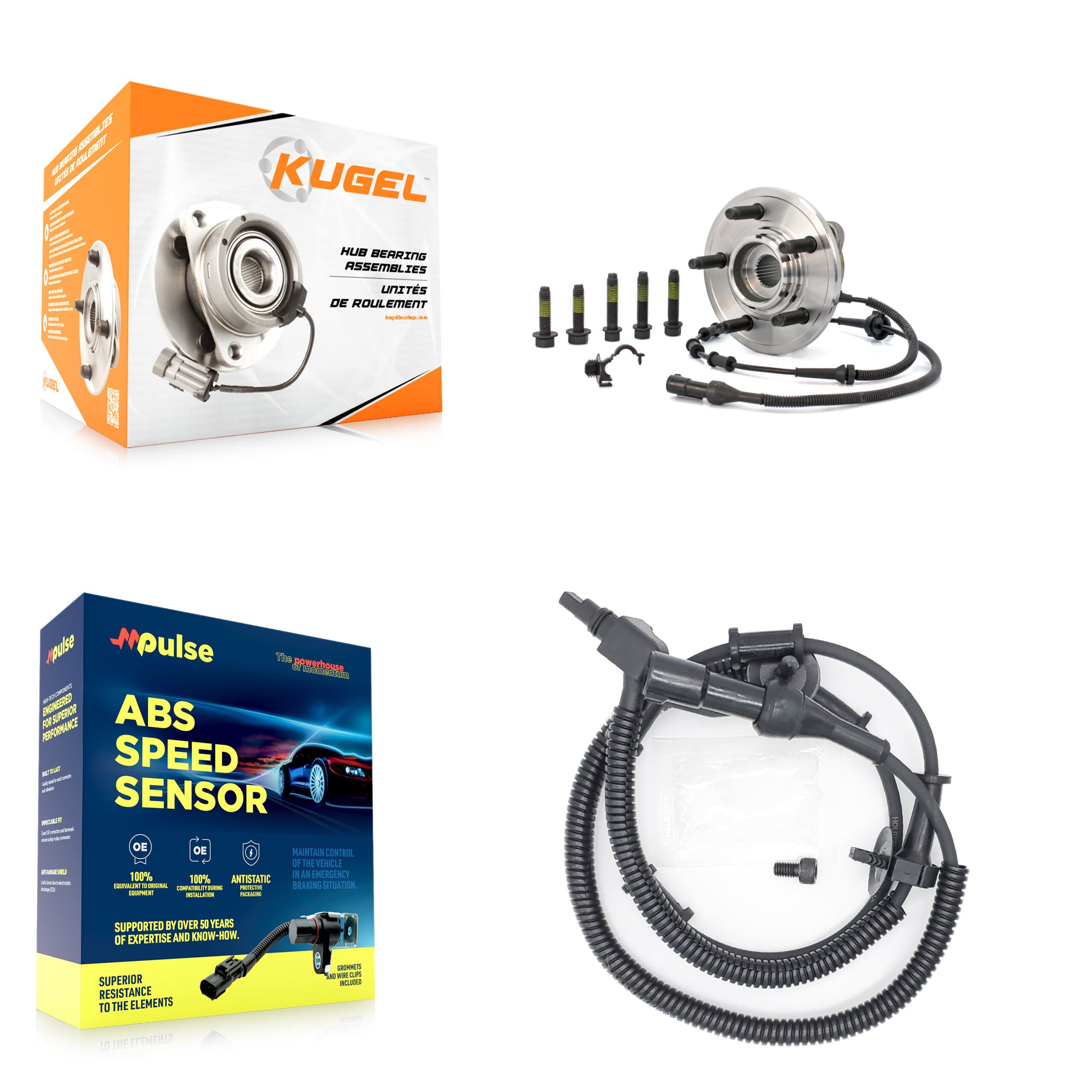 Kugel - K7S-100111 - Front Wheel Bearing and Hub Assembly Kits image 1