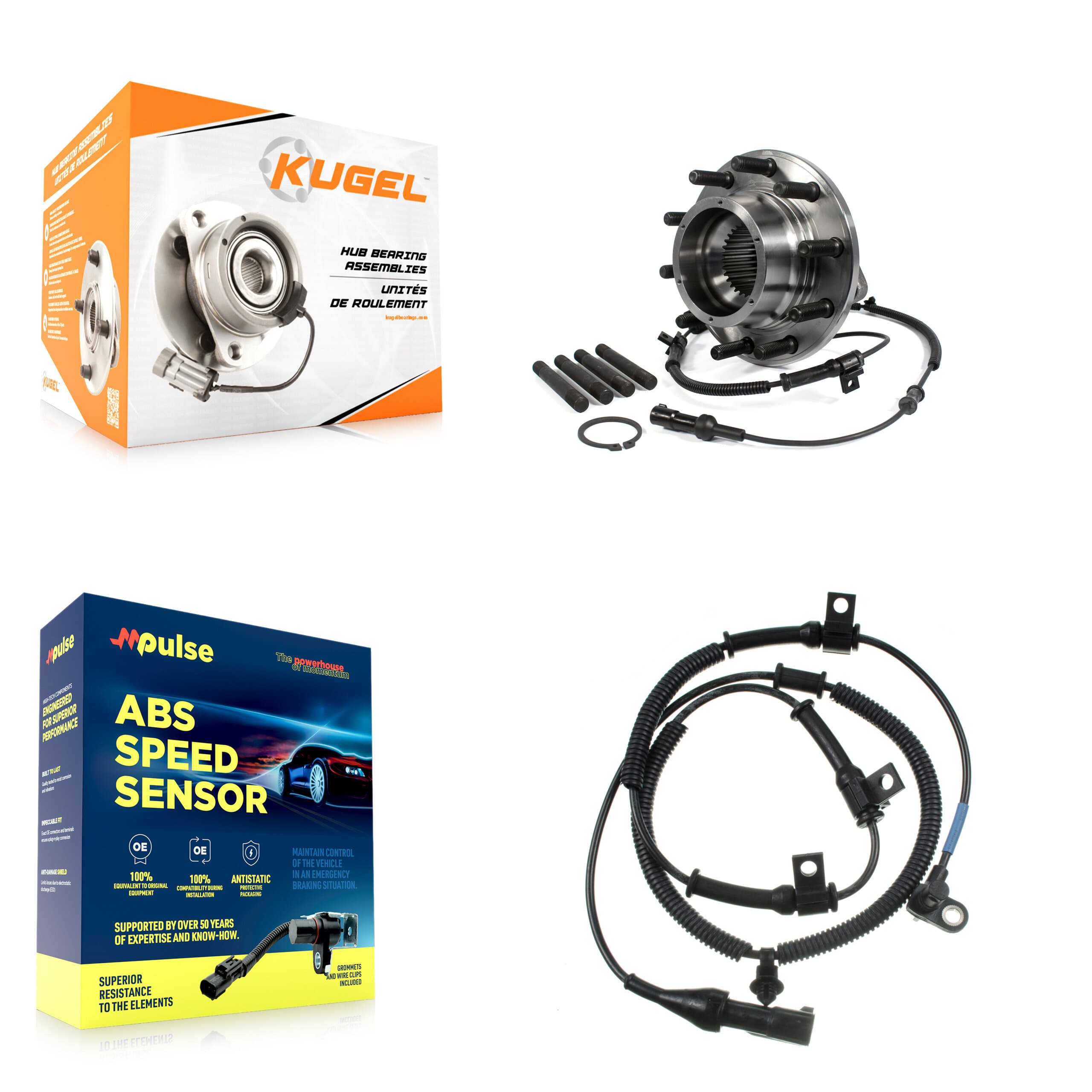 Kugel - K7S-100145 - Front Wheel Bearing and Hub Assembly Kits image 1