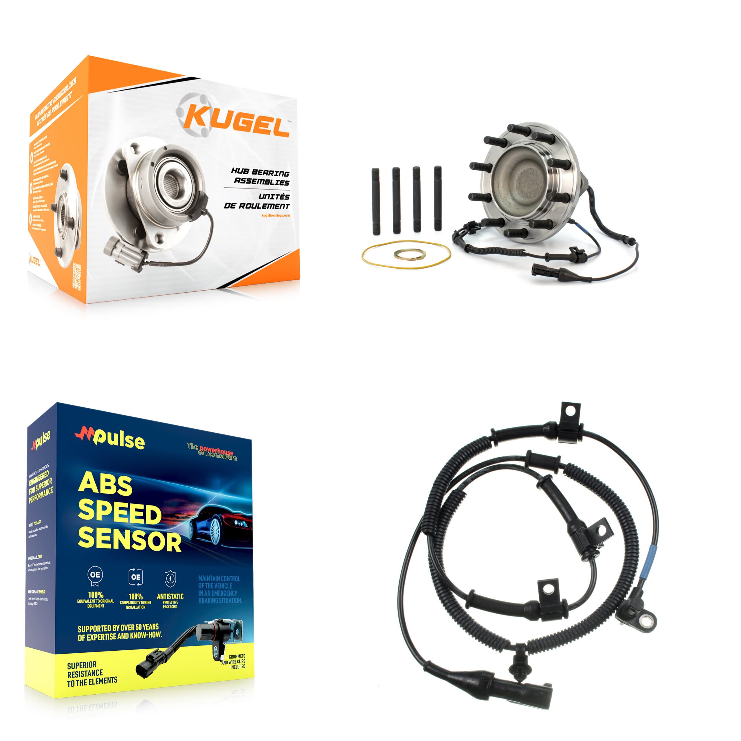 Kugel - K7S-100146 - Front Wheel Bearing and Hub Assembly Kits image 1