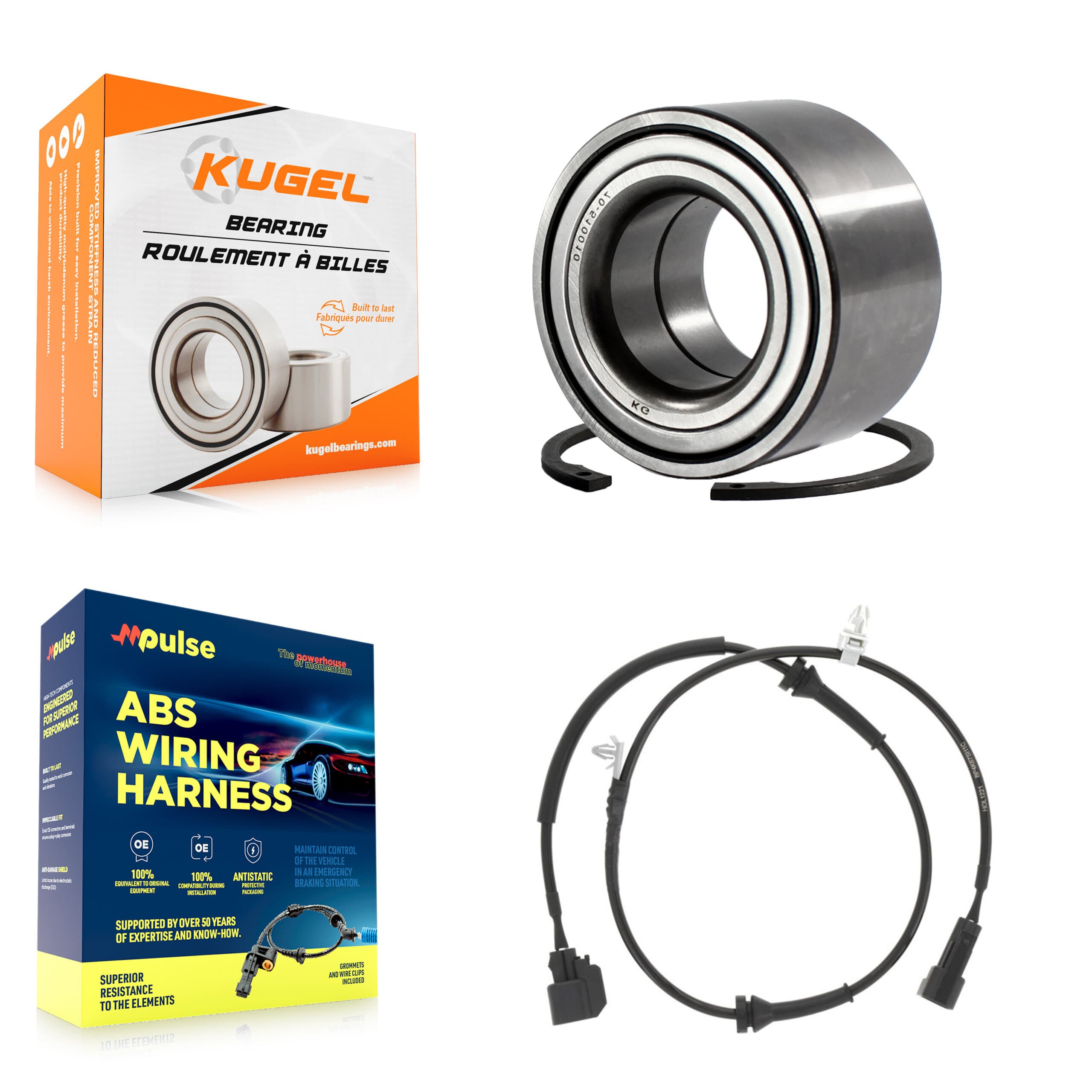 Kugel - K7S-100250 - Front Wheel Bearing Kits image 1