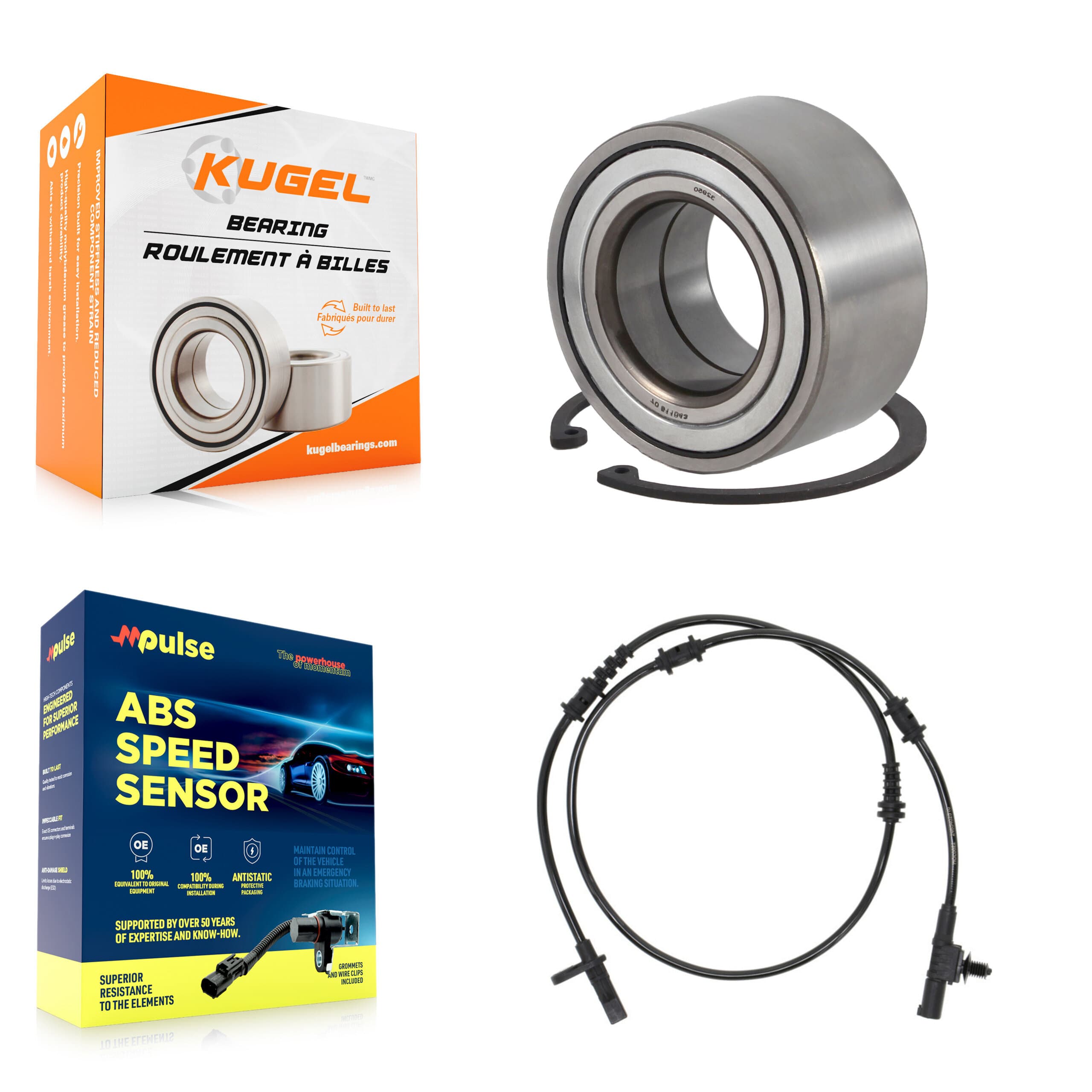 Kugel - K7S-100279 - Front Wheel Bearing Kits image 1