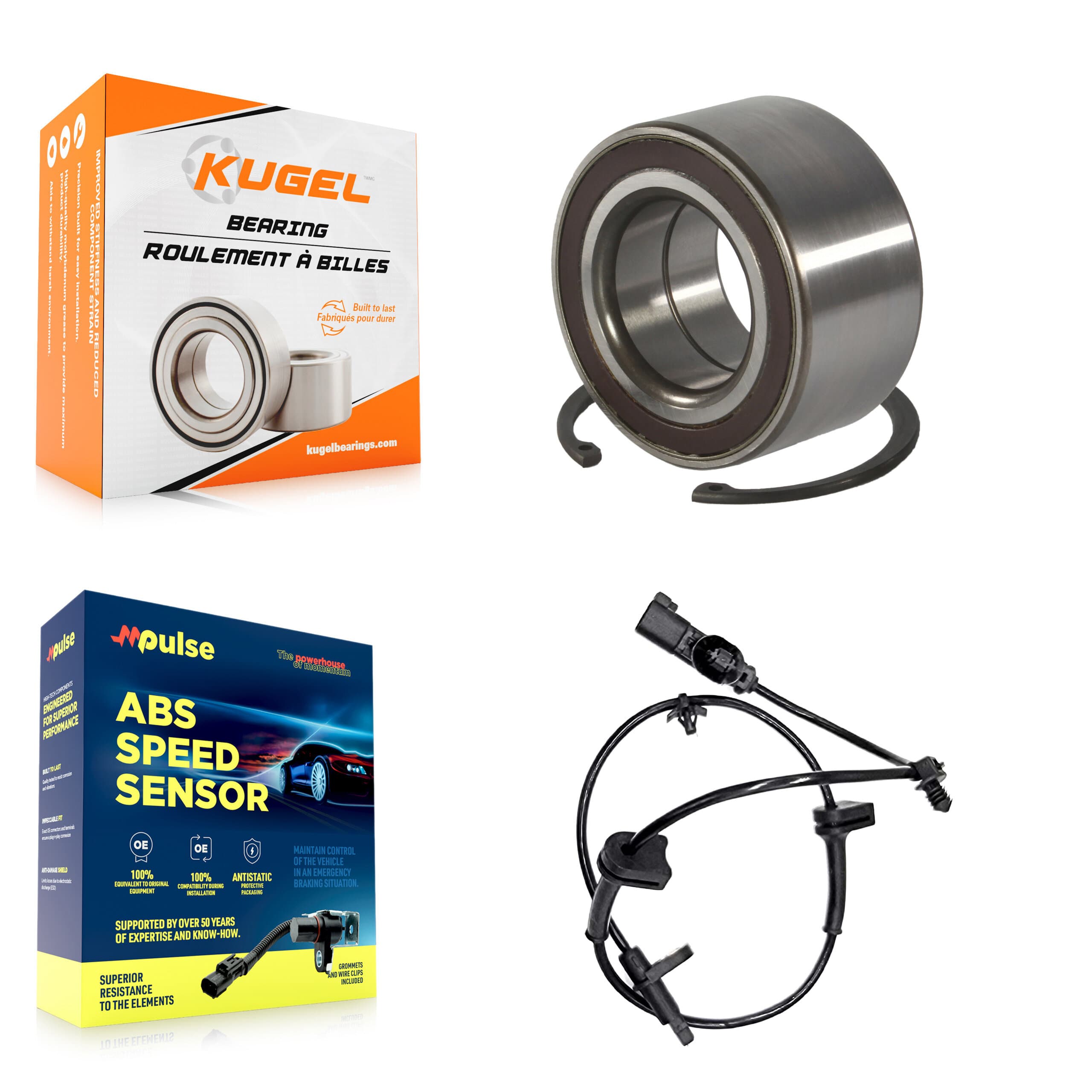 Kugel - K7S-100296 - Front Wheel Bearing Kits image 1