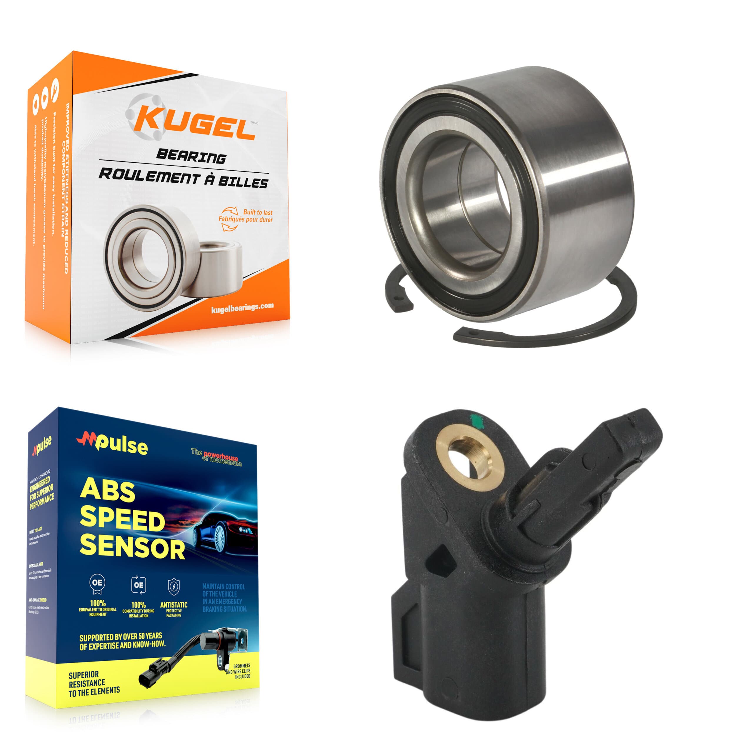 Kugel - K7S-100303 - Front Wheel Bearing Kits image 1