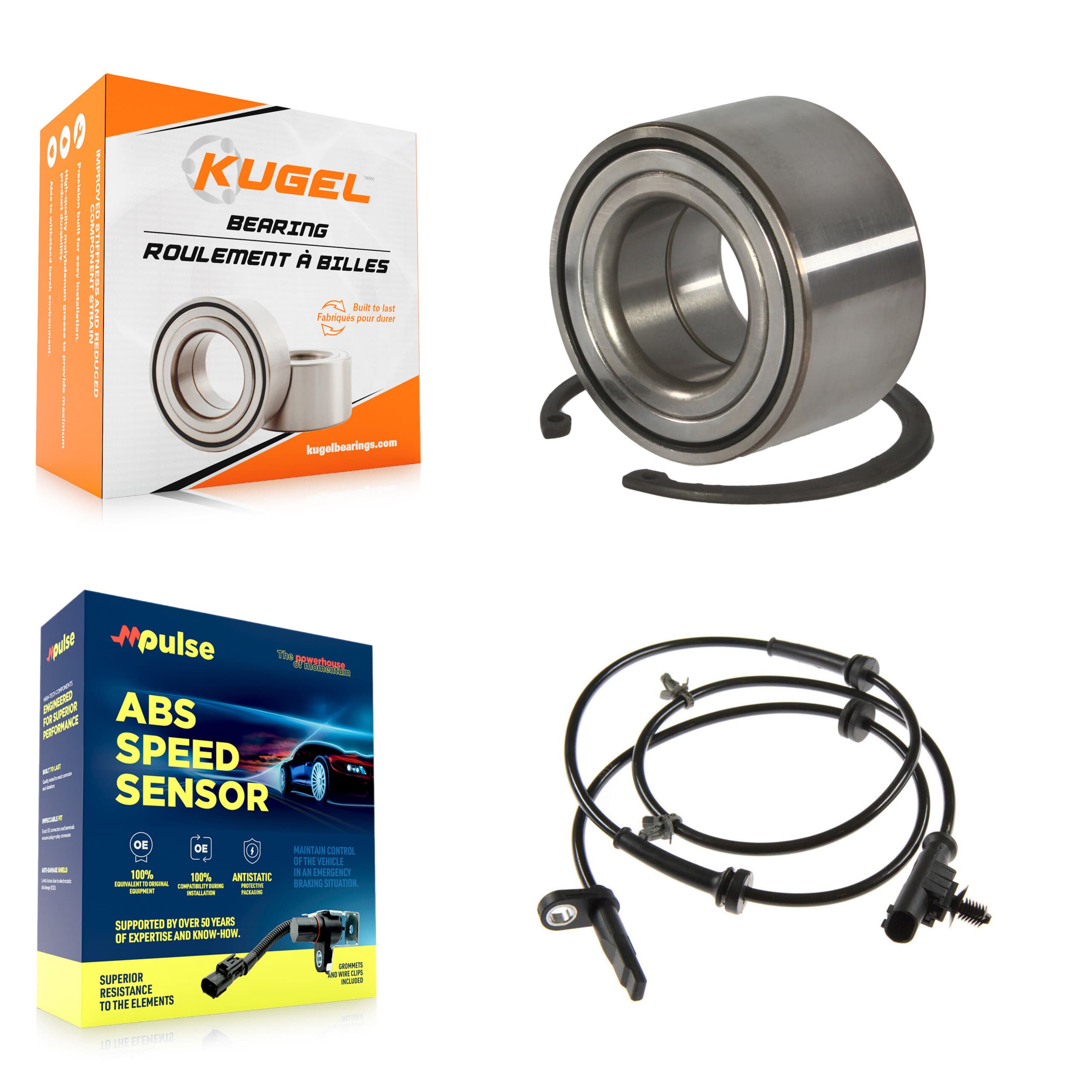 Kugel - K7S-100305 - Front Wheel Bearing Kits image 1
