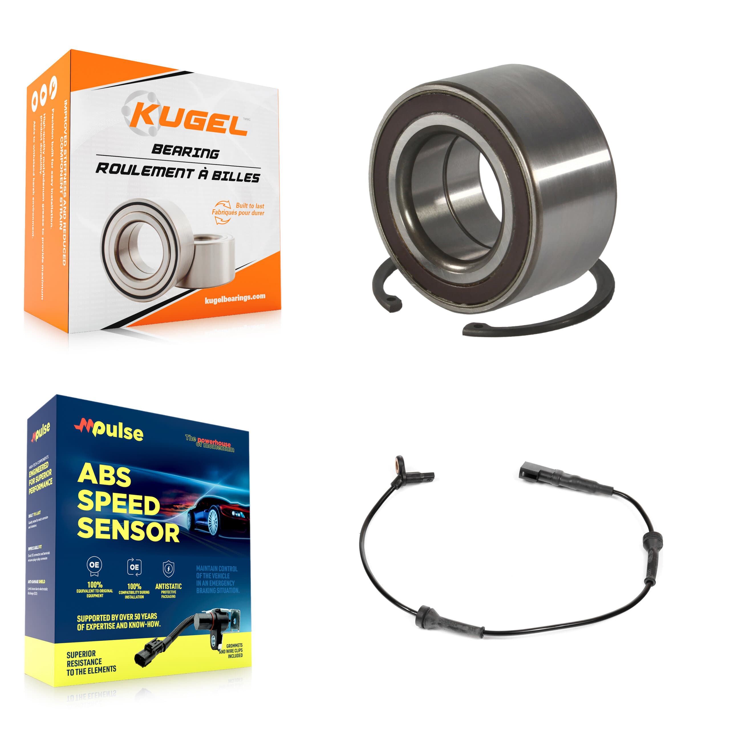Kugel - K7S-100308 - Front Wheel Bearing Kits image 1