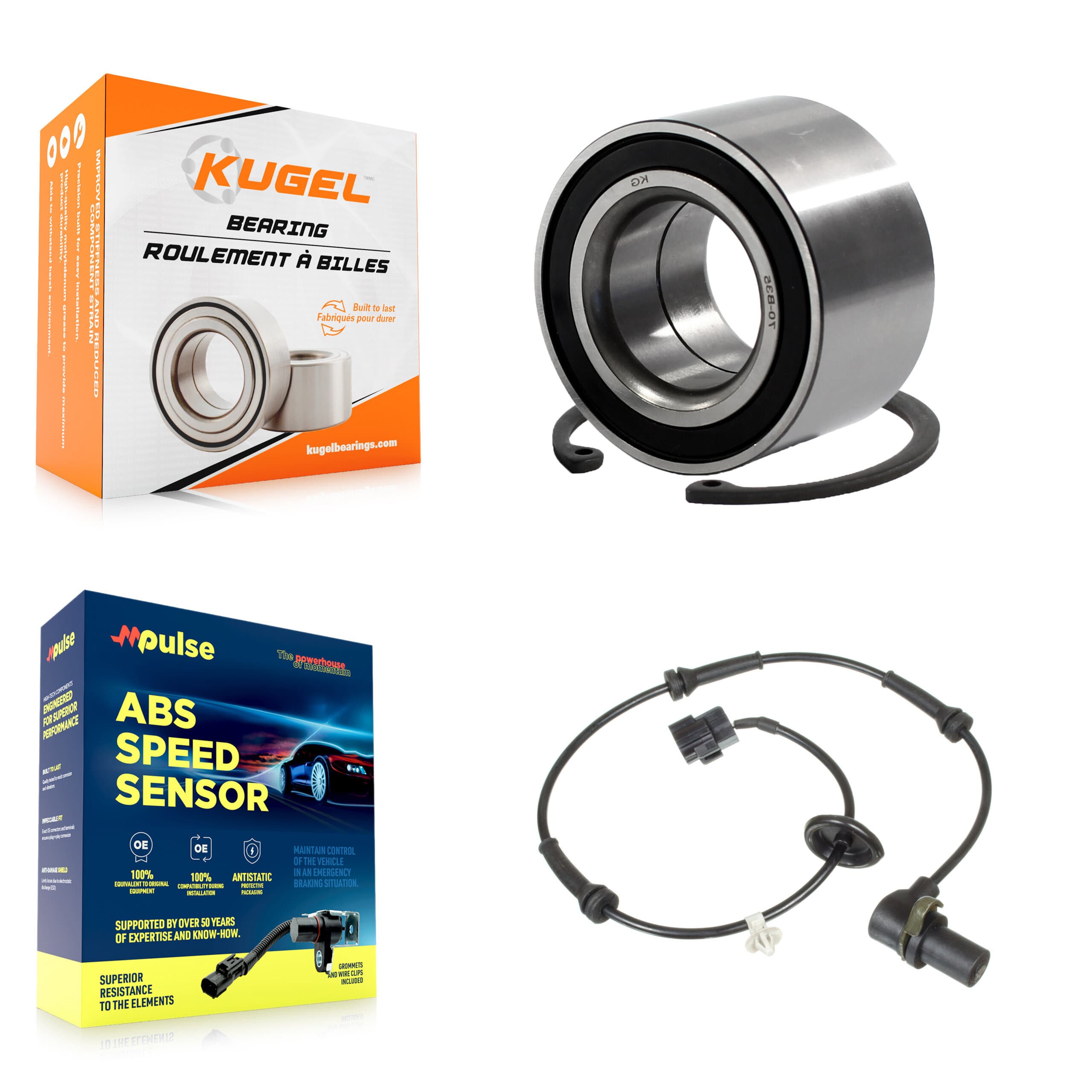 Kugel - K7S-102097 - Front Wheel Bearing Kits image 1
