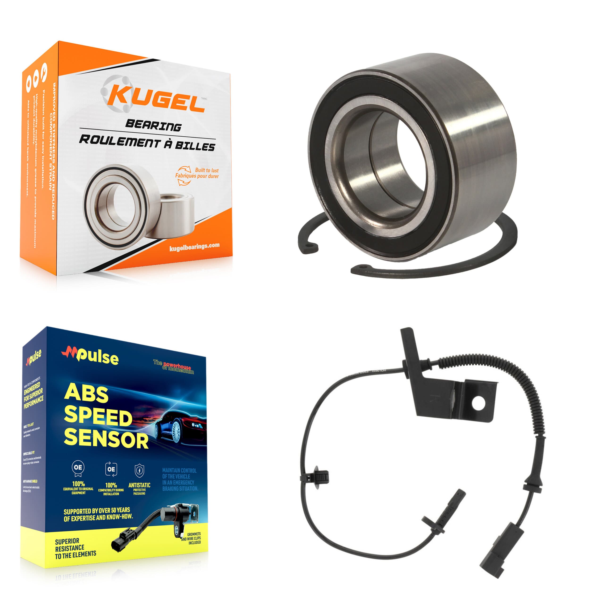 Kugel - K7S-102109 - Front Wheel Bearing Kits image 1